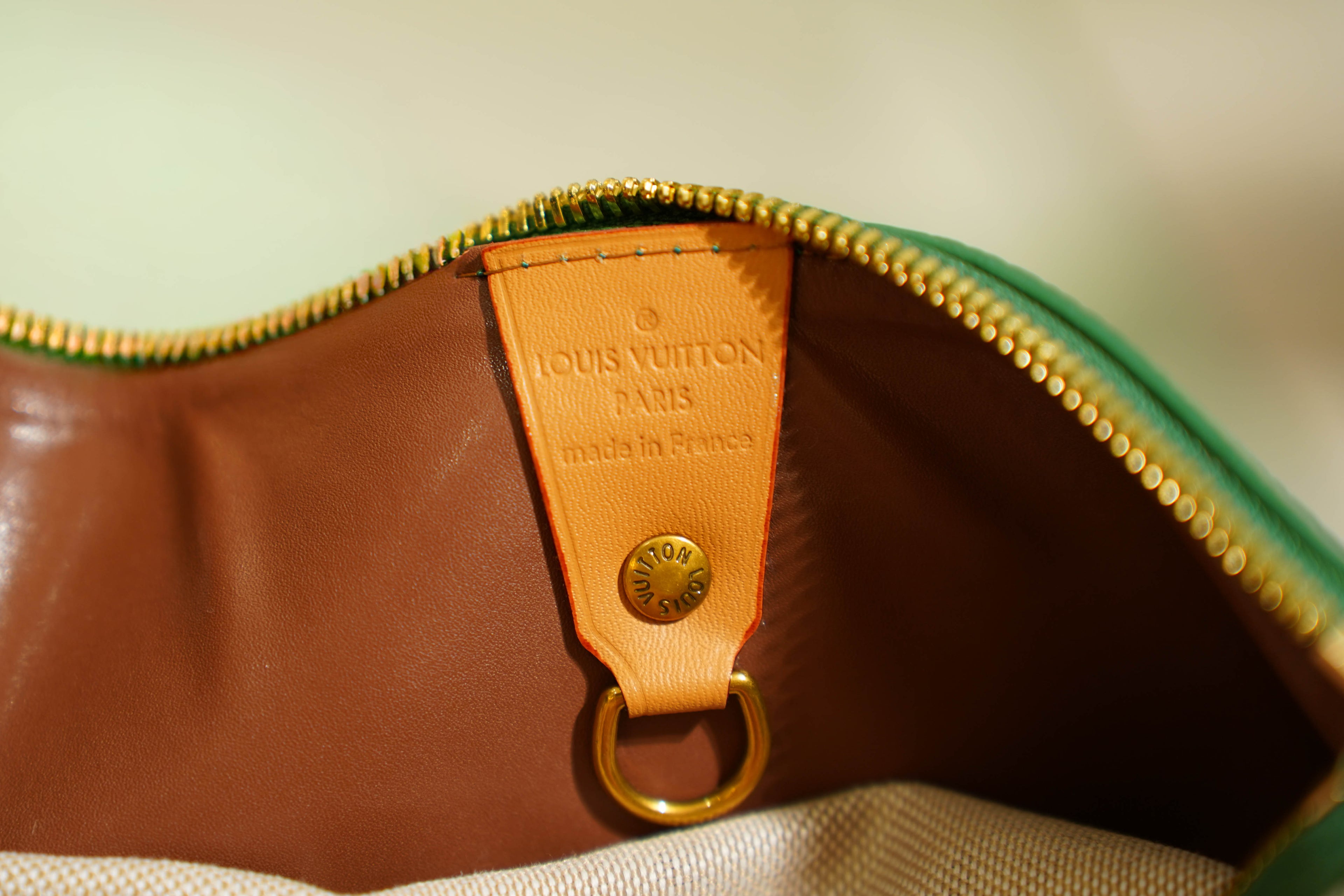 Louis Vuitton | Speedy – Canvas – Green – Gold Hardware