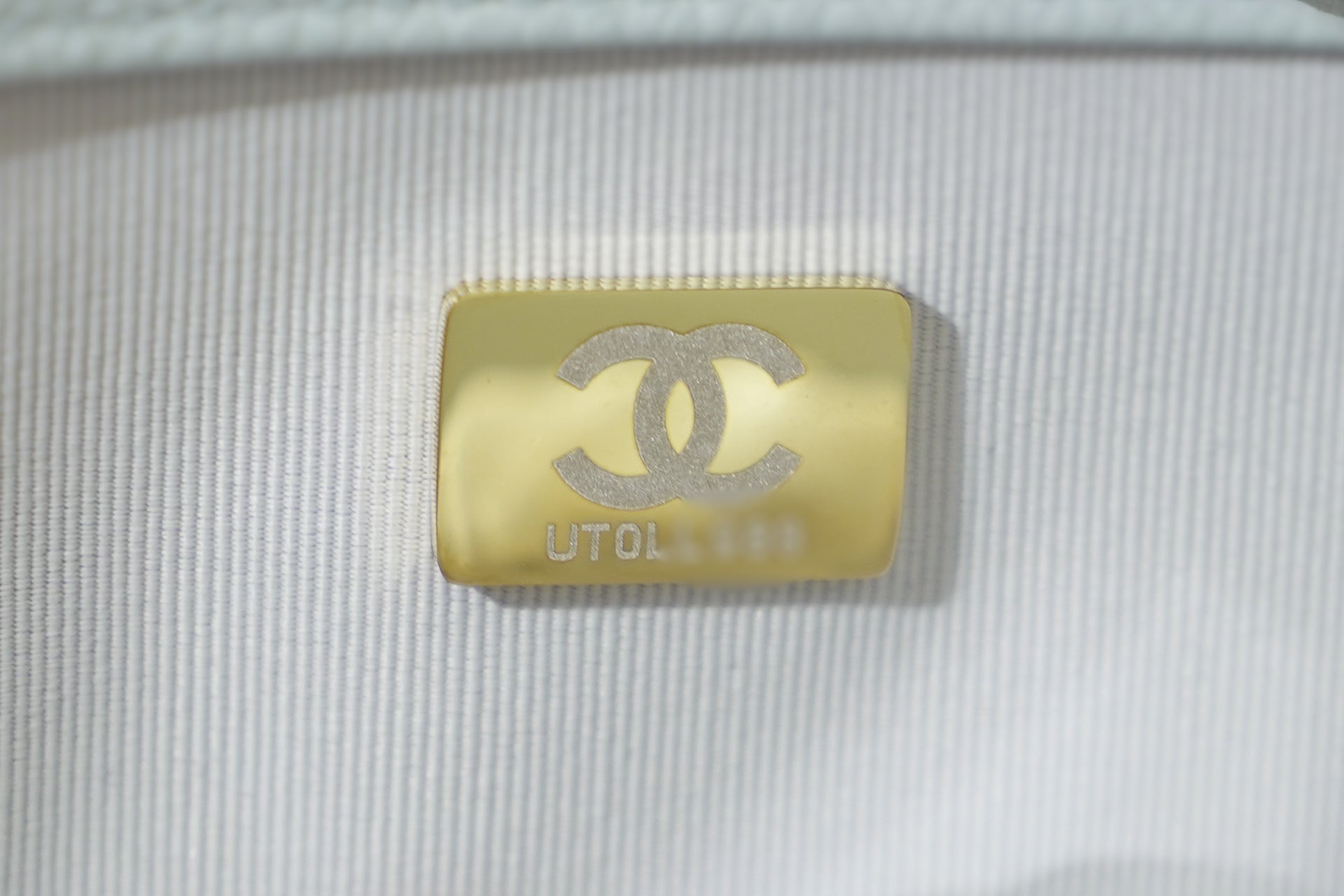 Chanel | Classic Flap Bag – Leather – Light Blue – Gold Hardware