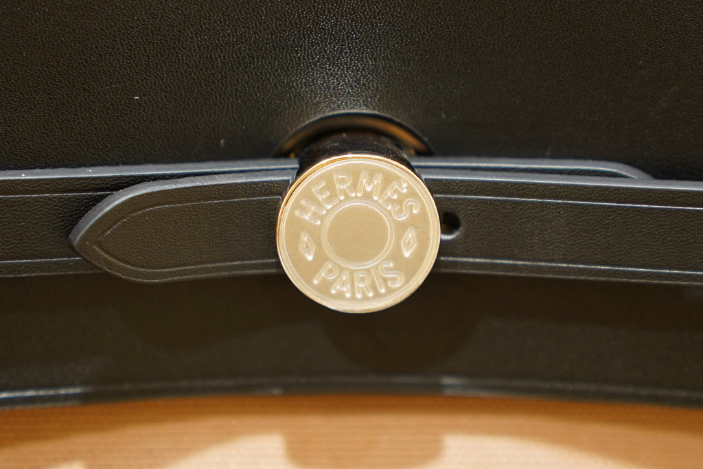 Hermes | Herbag Large – Canvas – Beige – Silver Hardware