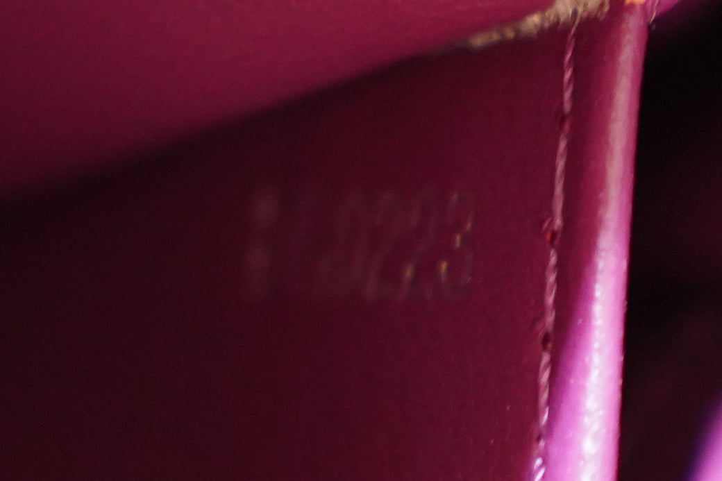 Louis Vuitton | Capucines Medium – Leather – Purple – Silver Hardware