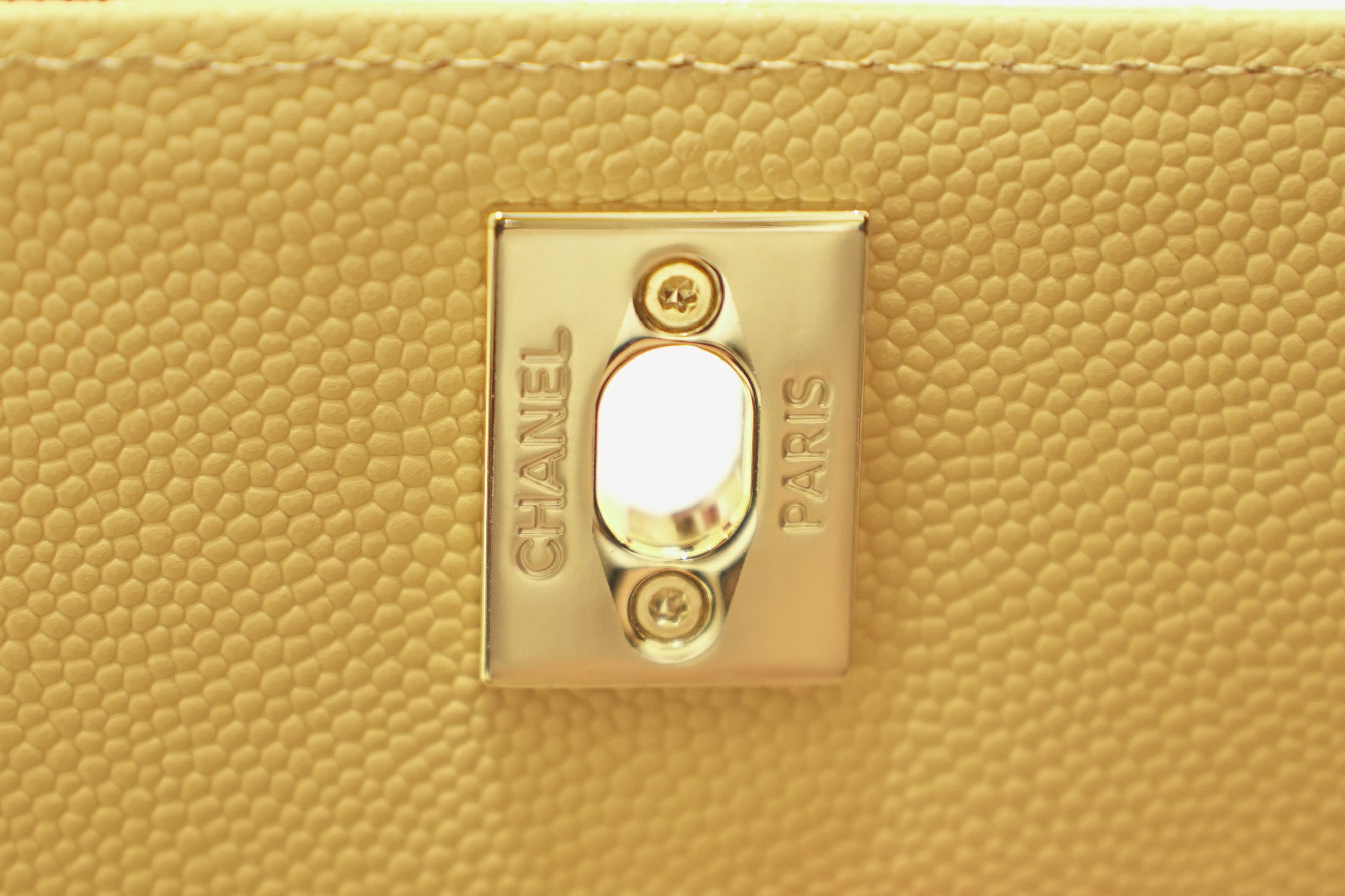 Chanel | Coco Mini – Caviar Leather – Beige – Gold Hardware
