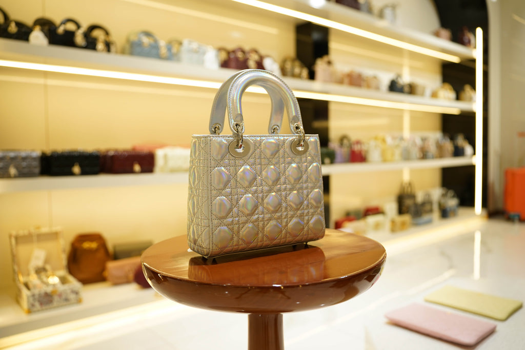 Dior | Lady Dior – Lambskin – Silver – Silver Hardware