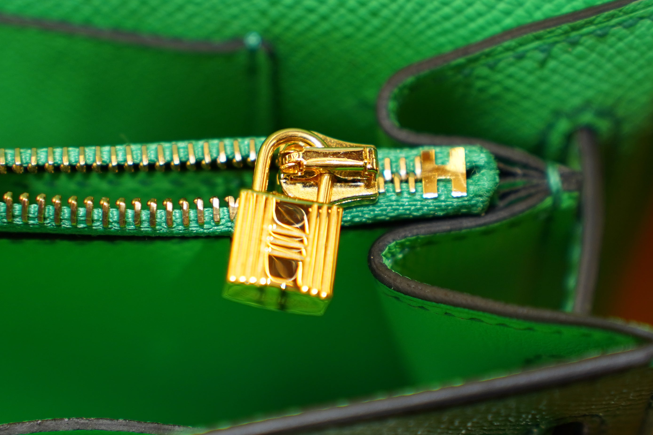 Hermes | Kelly – 28 – Epsom – Green – Gold Hardware