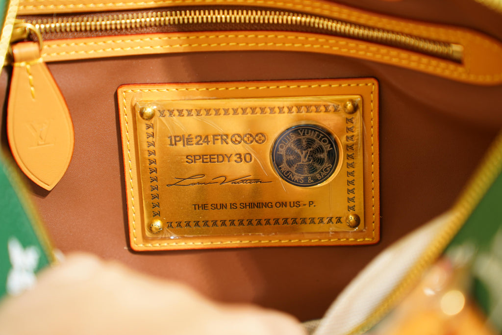 Louis Vuitton | Speedy – Canvas – Green – Gold Hardware