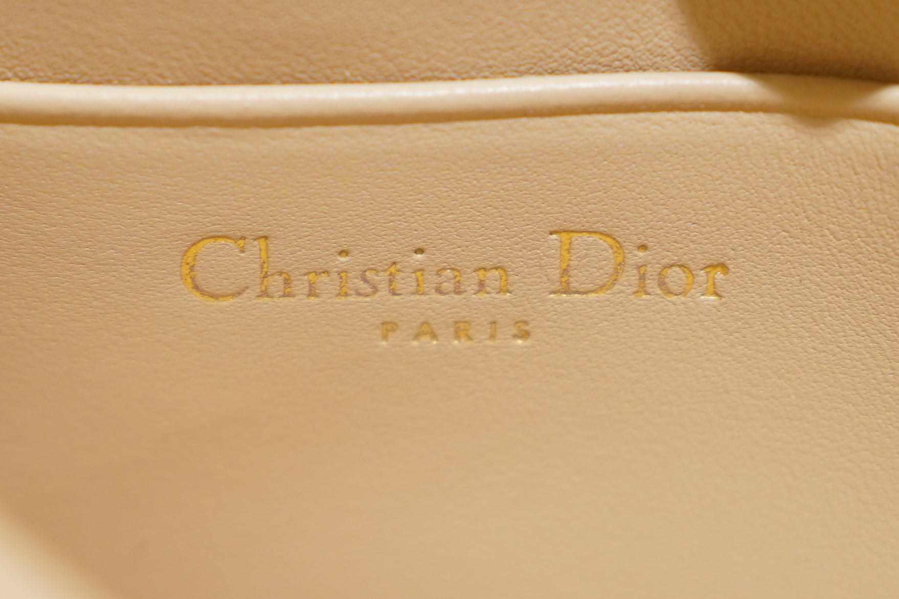 Dior | My Dior Mini Bag – Lambskin – Beige – Gold Hardware – Hello