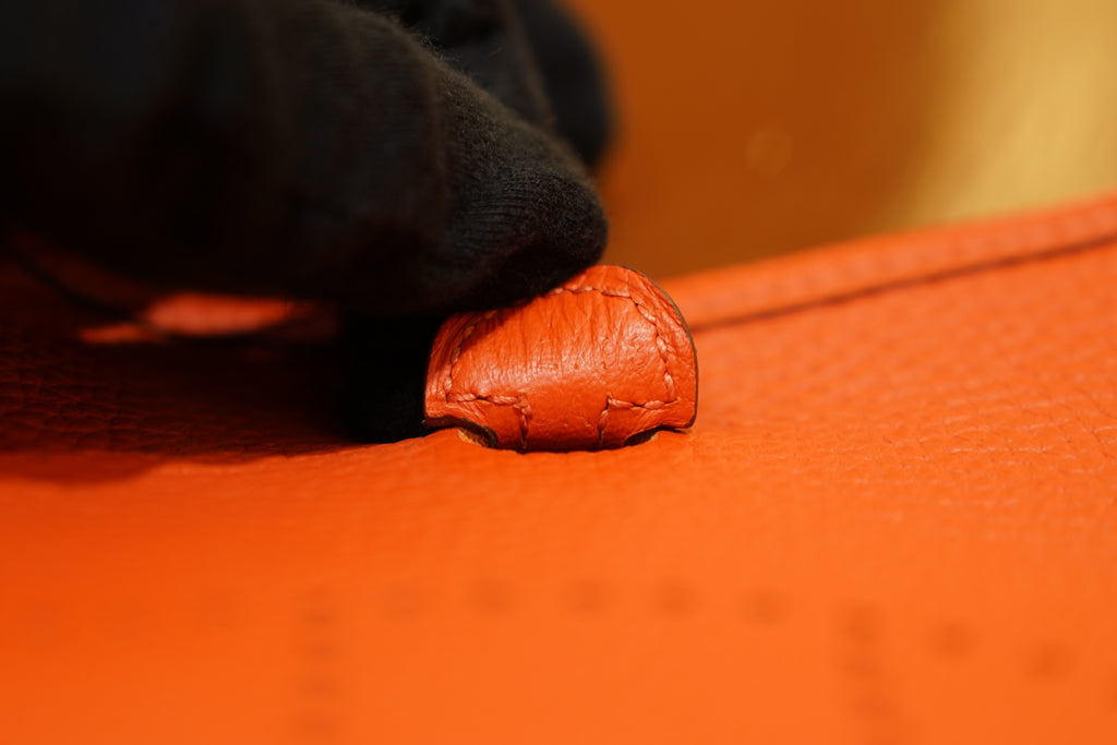 Hermes | Evelyne Small – Epsom – Orange – Gold Hardware