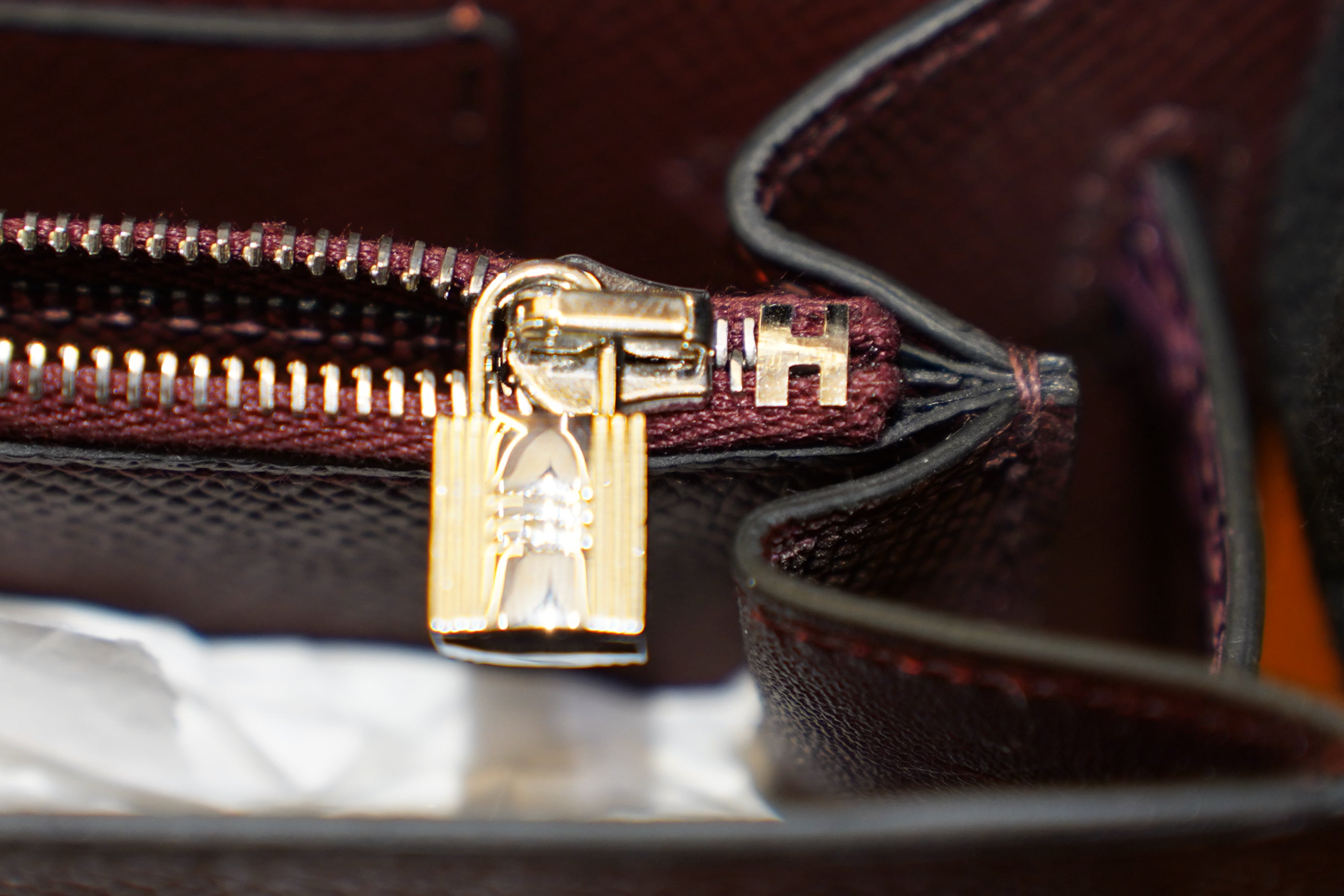 Hermes | Kelly To Go Wallet – Epsom – Brown – Gold Hardware