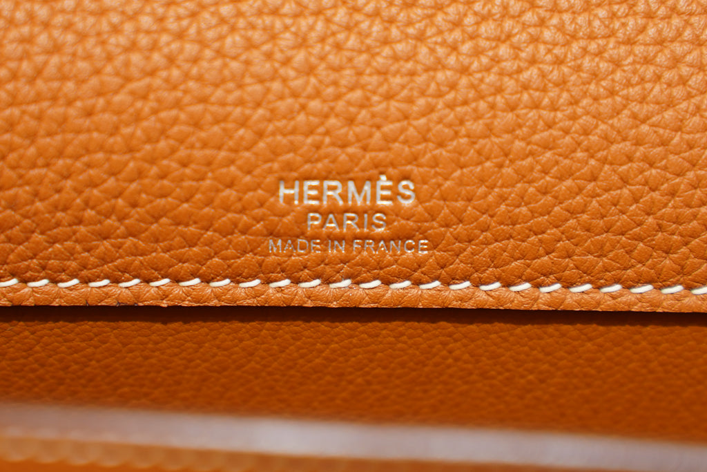 Hermes | Kelly Depeches 25 – Epsom – Orange – Silver Hardware