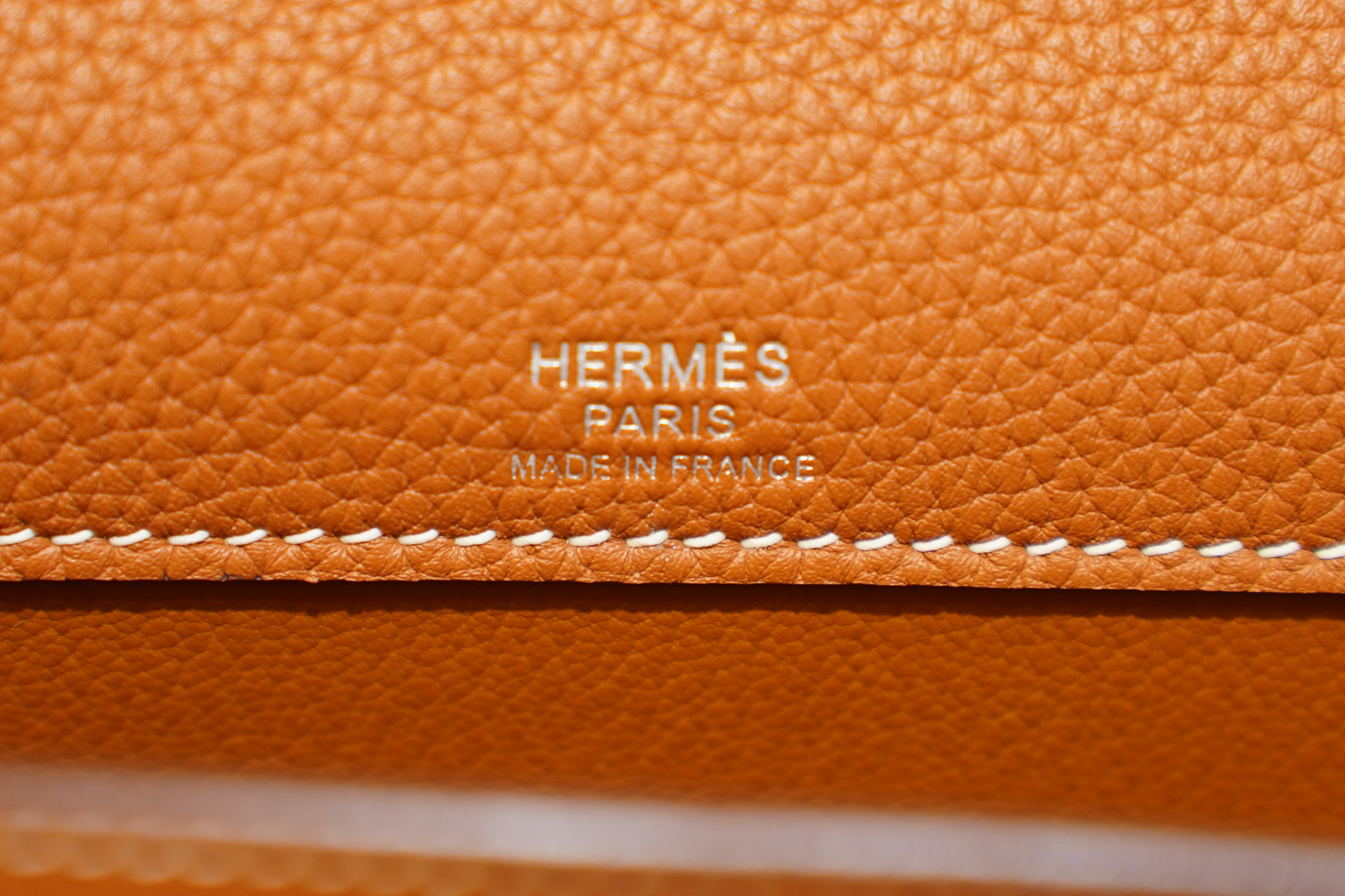 Hermes | Kelly Depeches 25 – Epsom – Orange – Silver Hardware