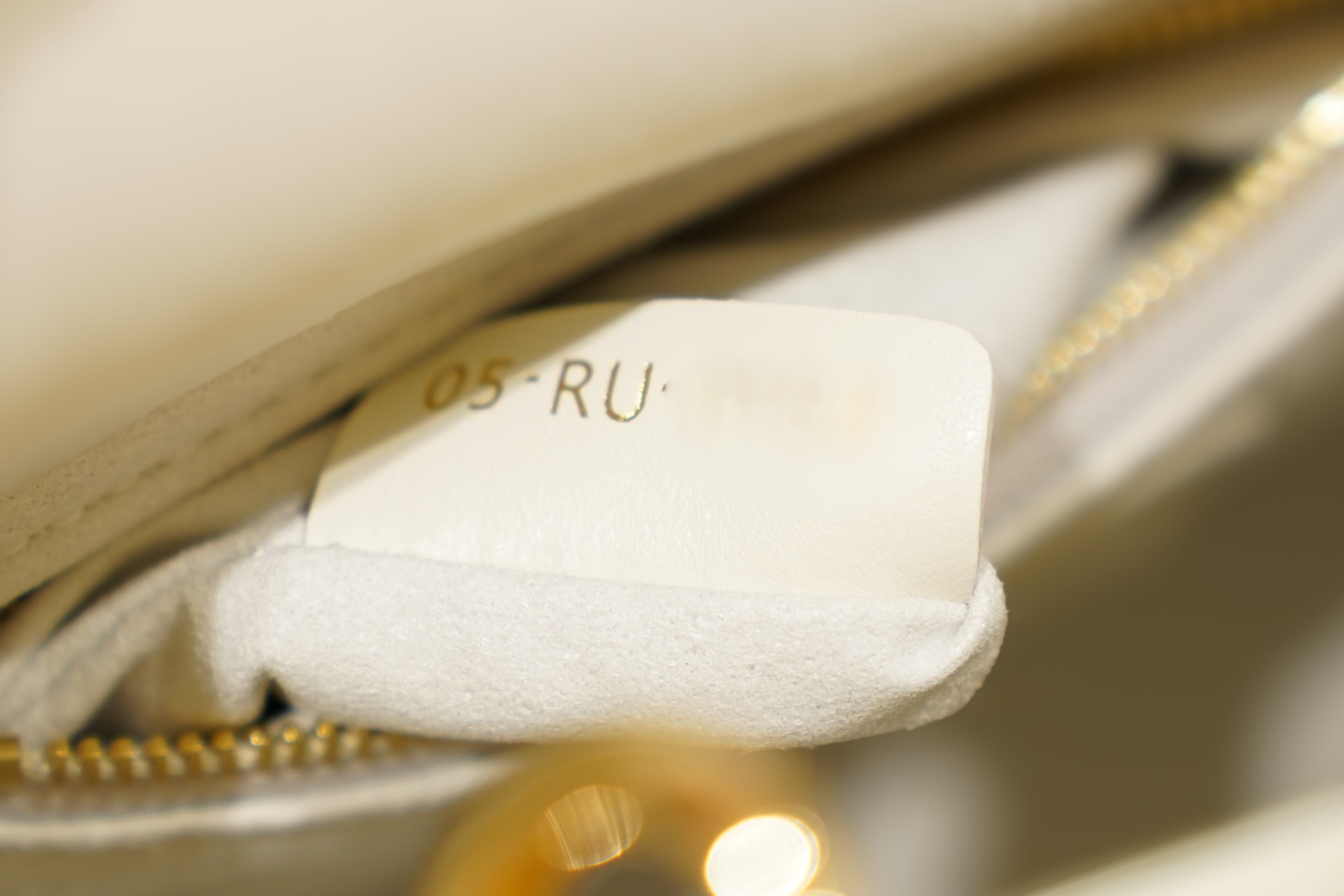 Dior | Lady Dior (Small) – Lambskin – Cream – Gold Hardware