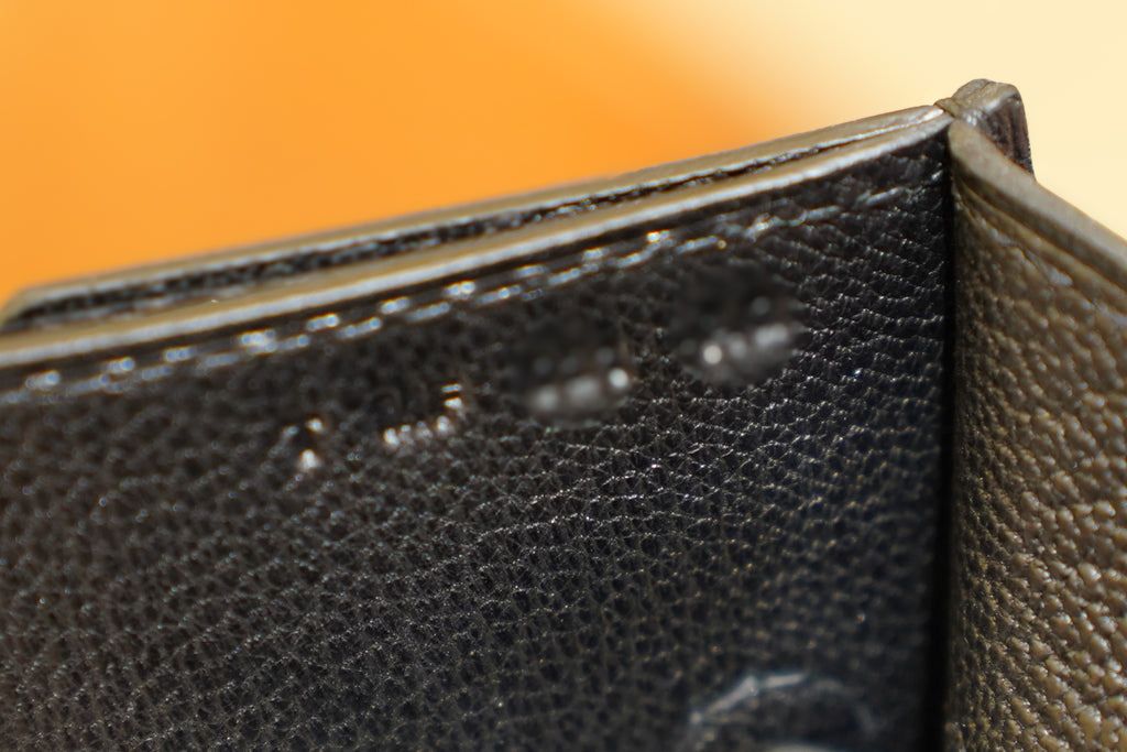 Hermes | Kelly Depeches 25 – Epsom – Black – Gold Hardware