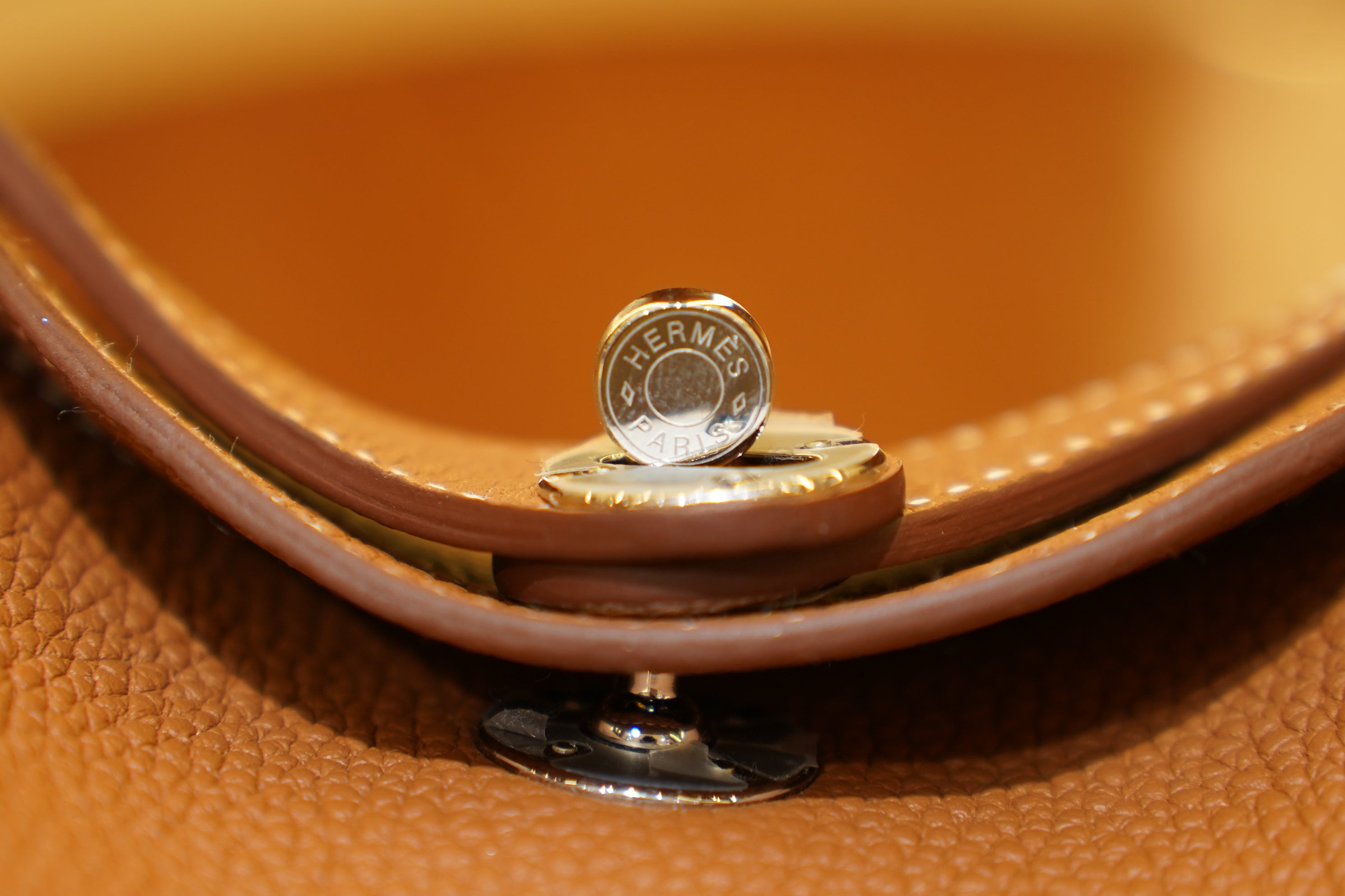 Hermes | Lindy Mini – Togo – Brown – Silver Hardware