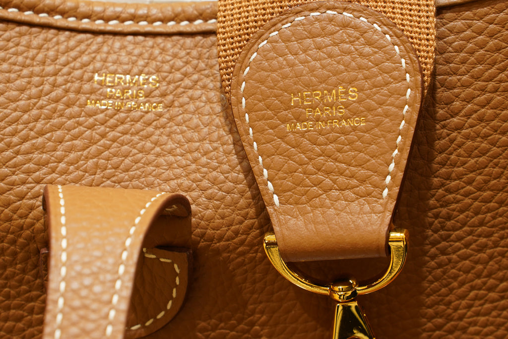 Hermes | Evelyne – Epsom – Brown – Gold Hardware