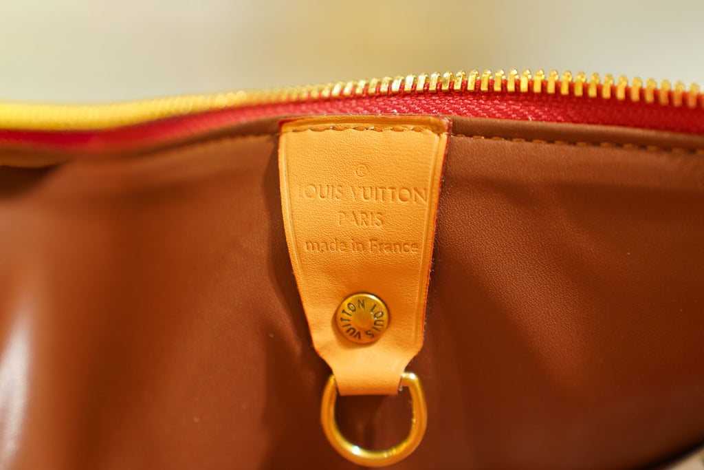 Louis Vuitton | Speedy – Canvas – Red – Gold Hardware