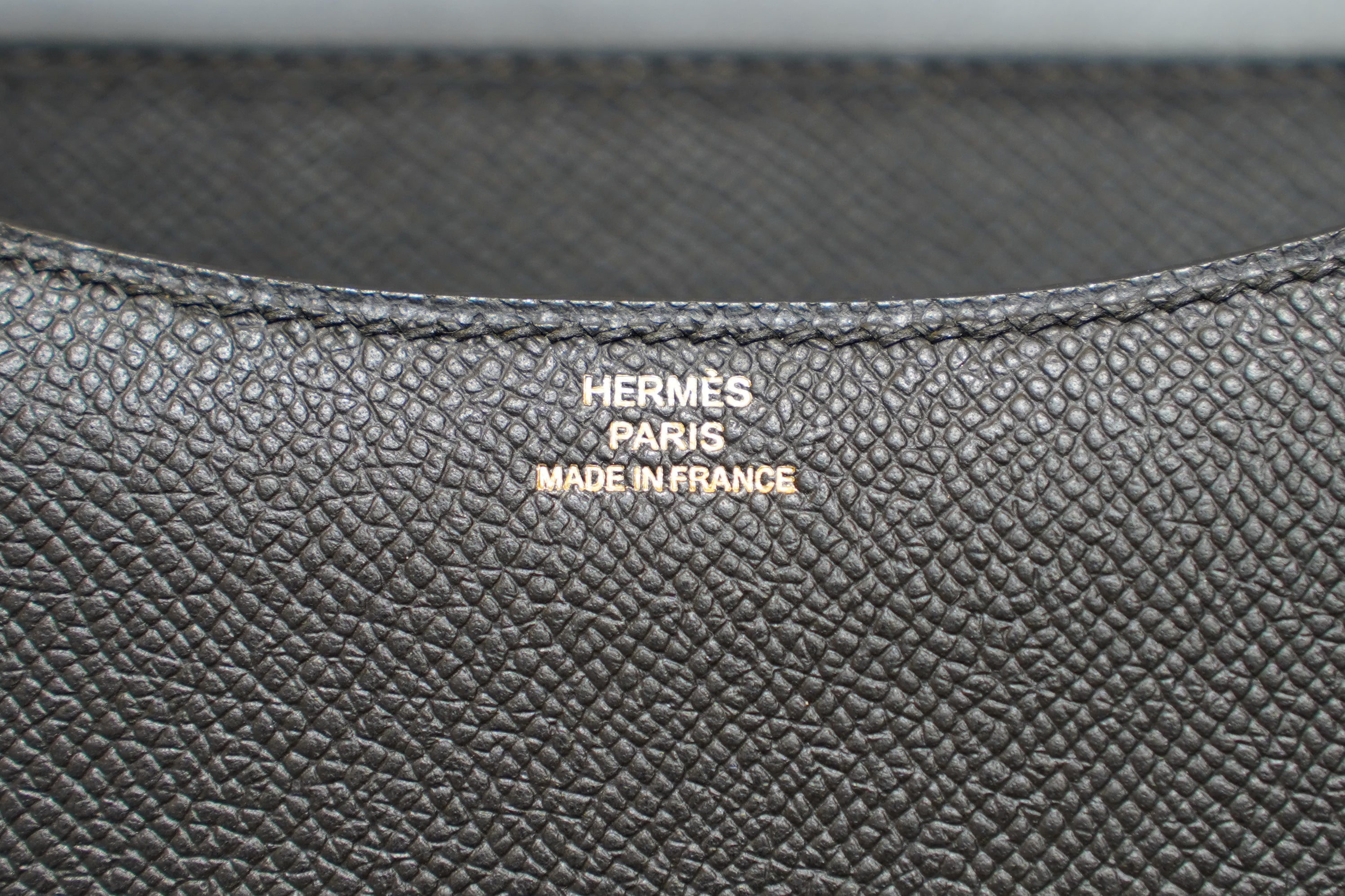 Hermes | Constance – Epsom – Black – Gold Hardware