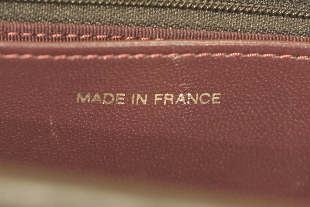 Chanel | Wallet on Chain – Lambskin – Brown – Silver Hardware