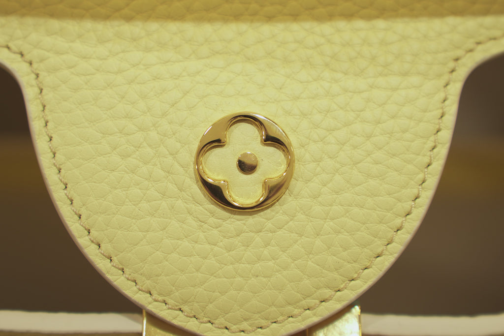 Louis Vuitton | Capucines – Leather – Yellow – Gold Hardware