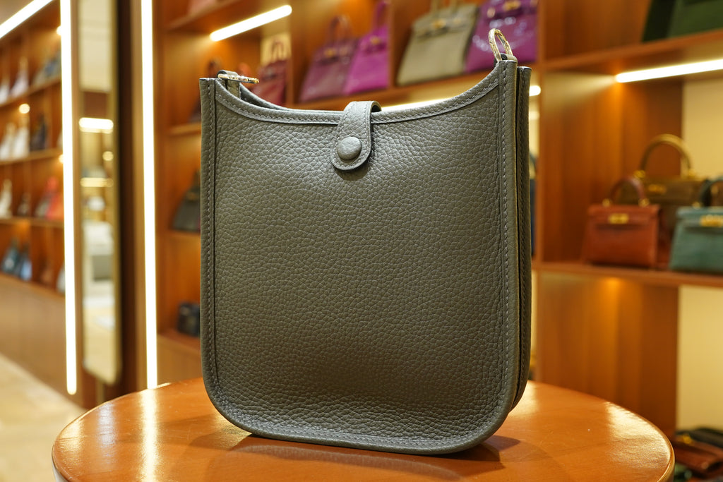 Hermes | Evelyne Small – Epsom – Grey – Palladium Hardware