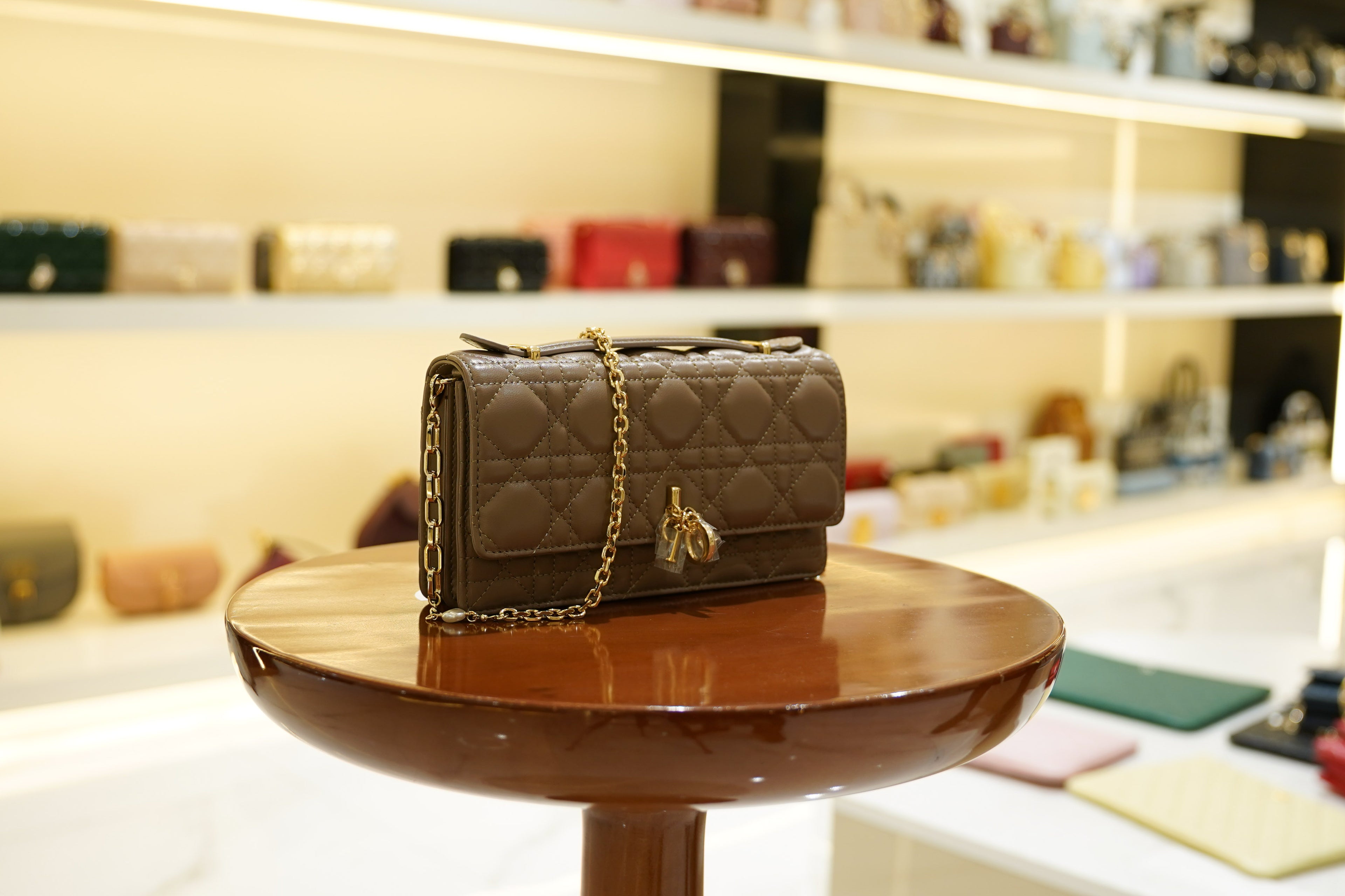 Dior | My Dior Mini Bag – Lambskin – Brown – Gold Hardware