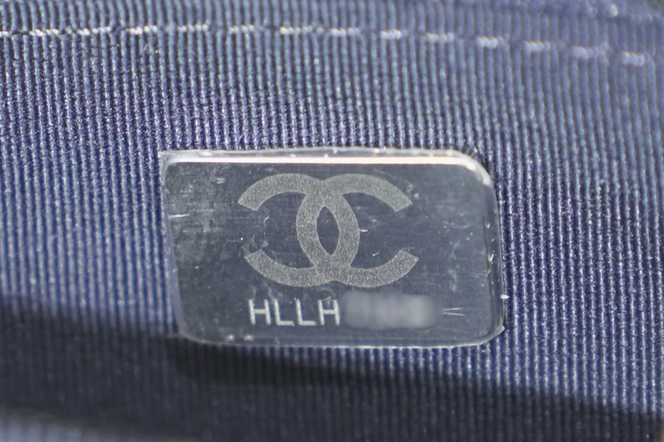 Chanel | Wallet on Chain – Lambskin – Navy – Silver Hardware