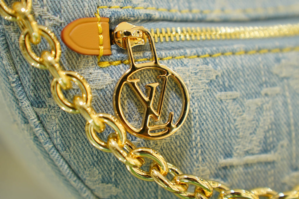 Louis Vuitton | Hobo Bag – Denim – Blue – Gold Hardware