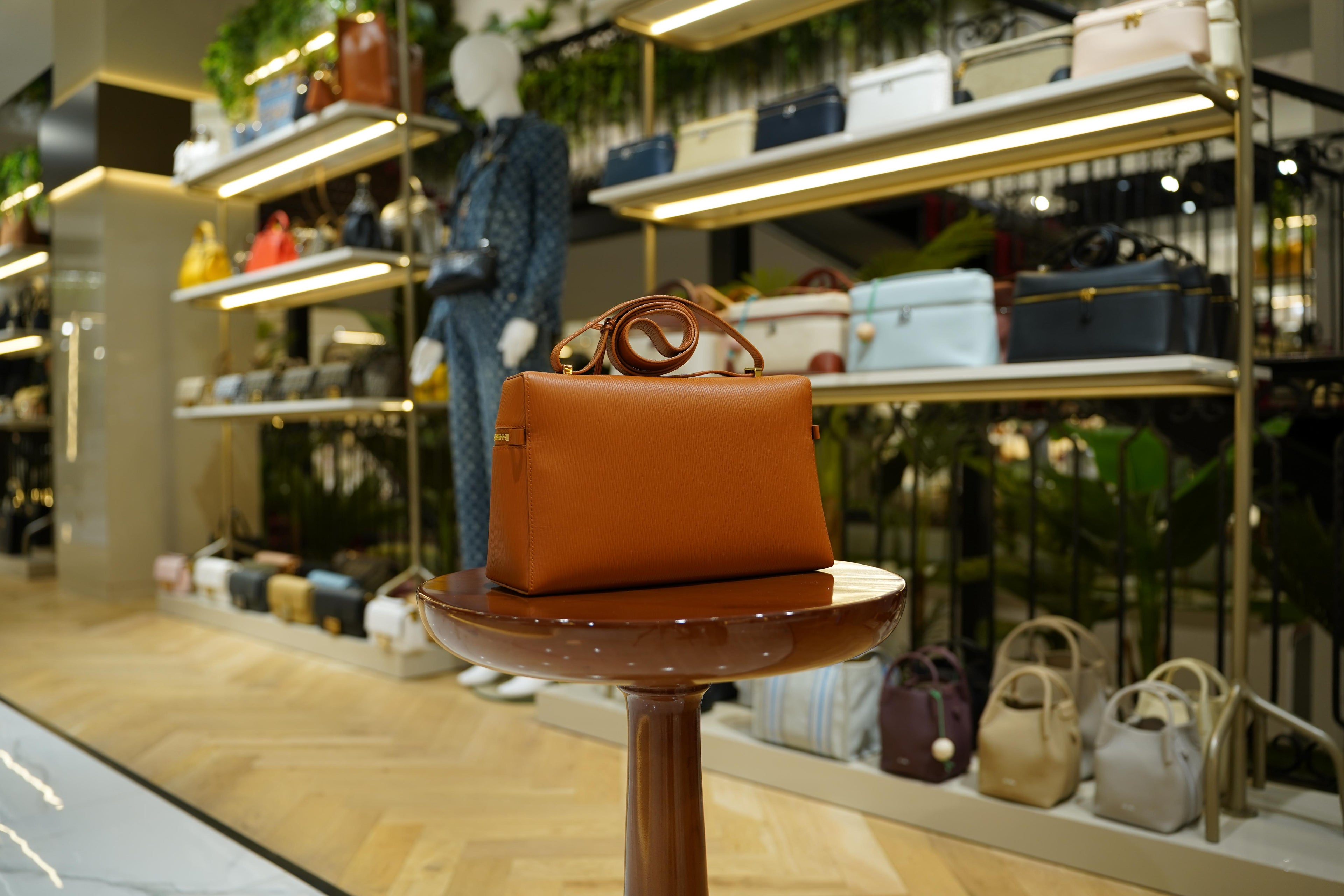 Loro Piana | Extra Bag L27 – Leather – Brown – Gold Hardware