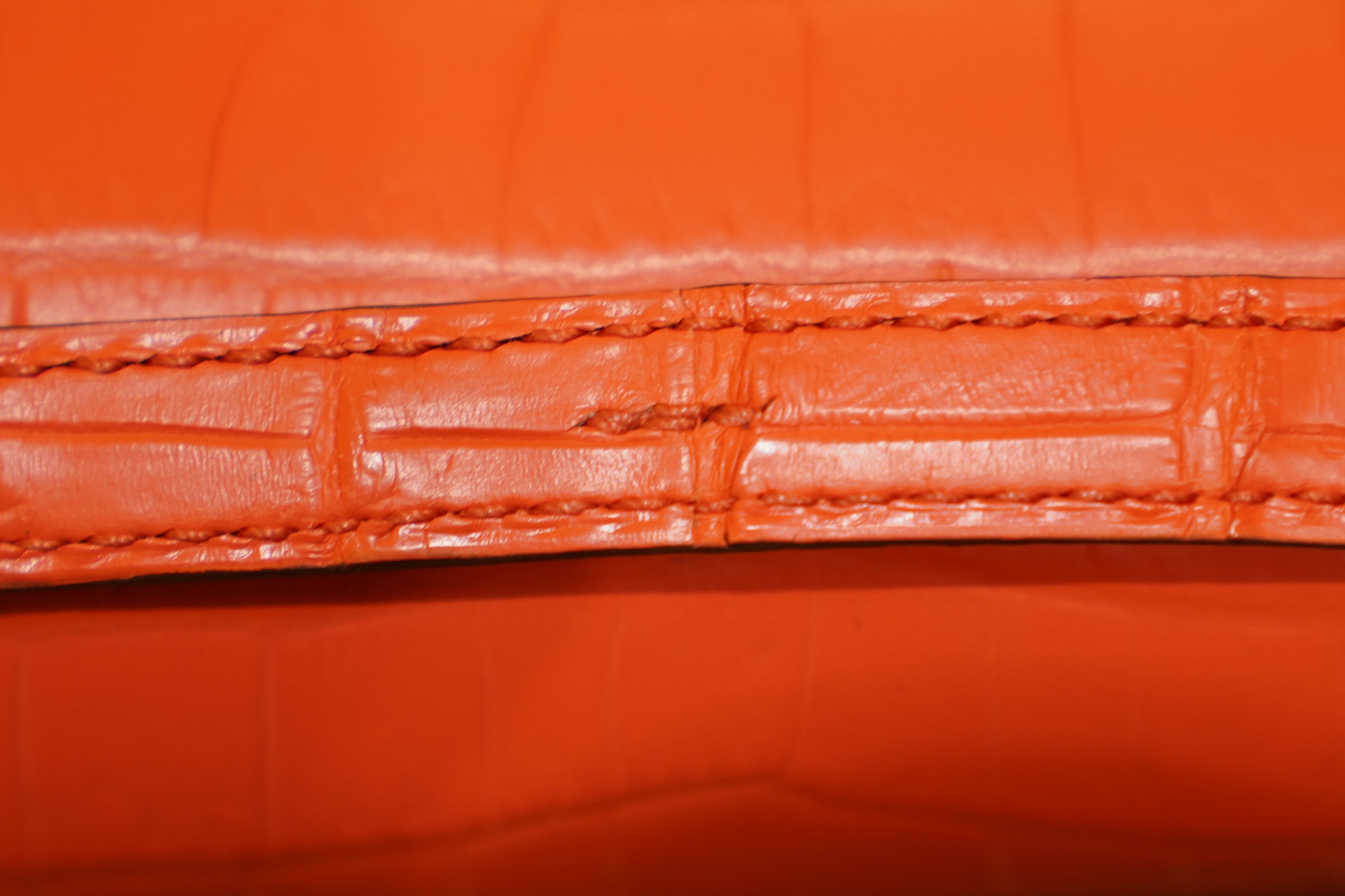 Hermes | Constance – Leather – Orange – Silver Hardware