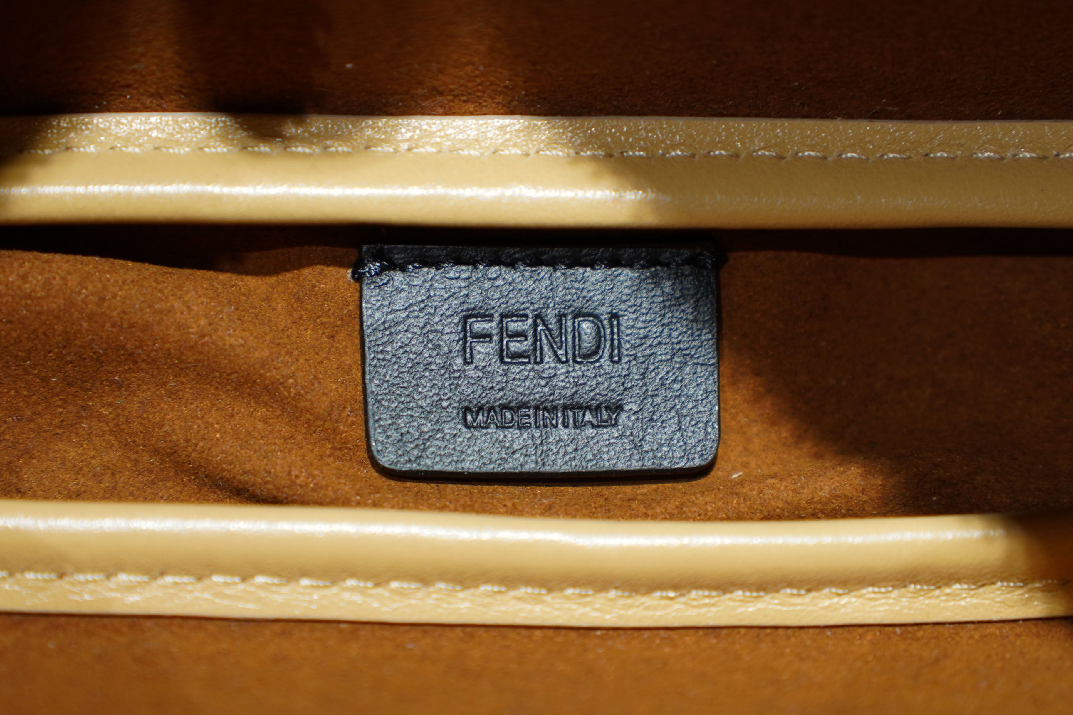 Fendi | Simply – Leather – Beige – Gold Hardware