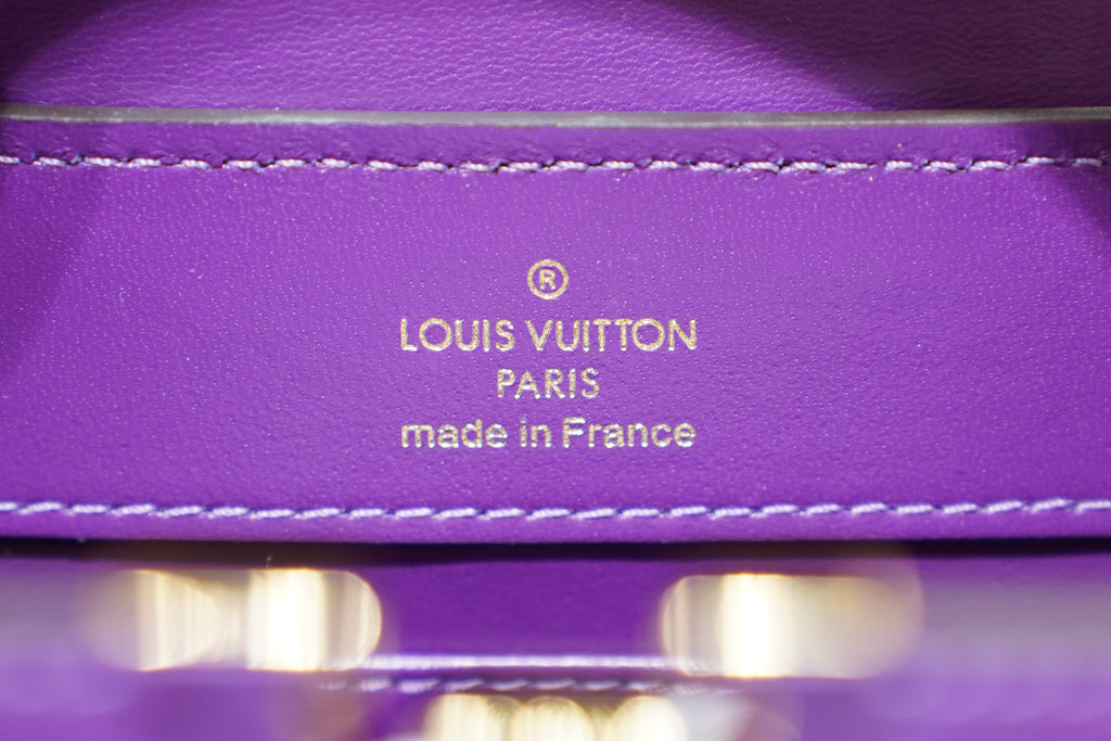Louis Vuitton | Capucines Medium – Ostrich Leather – Purple – Gold Hardware