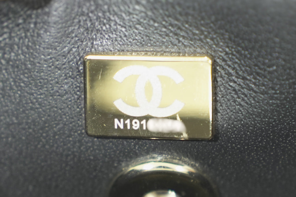 Chanel | Box Bag – Small – Lambskin – Black – Gold Hardware