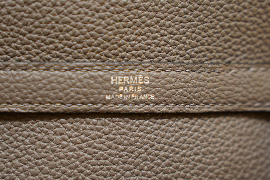 Hermes | Bolide 31 – Togo Leather – Grey – Gold Hardware