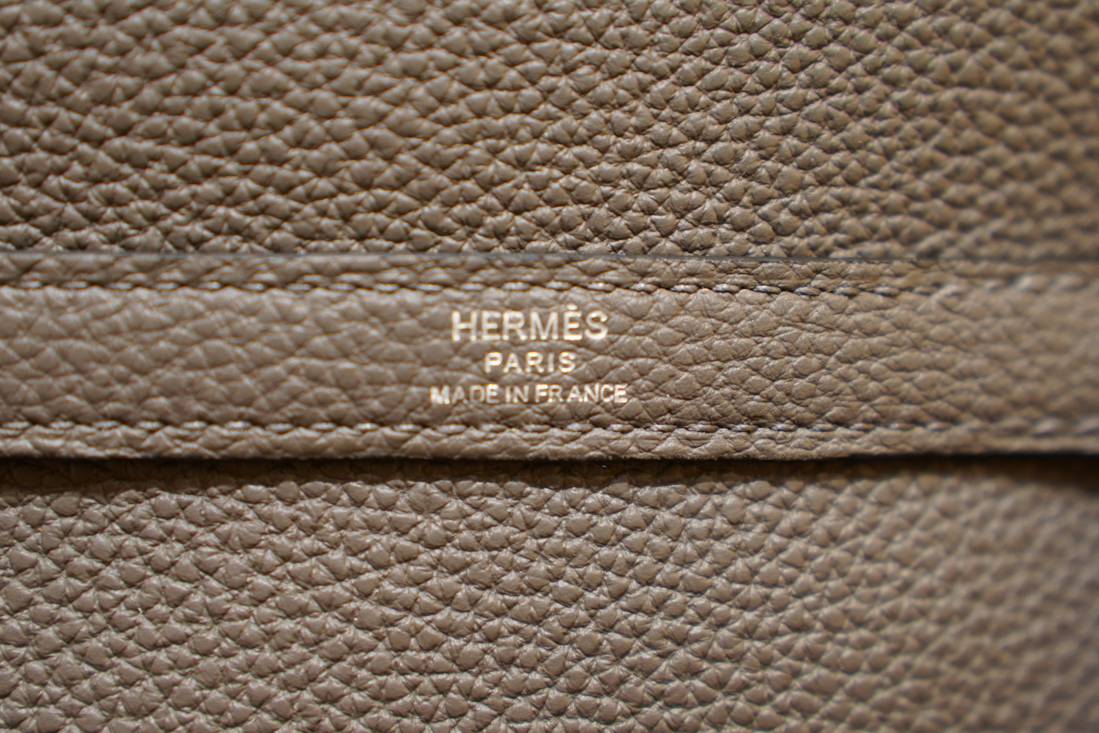 Hermes | Bolide 31 – Togo Leather – Grey – Gold Hardware