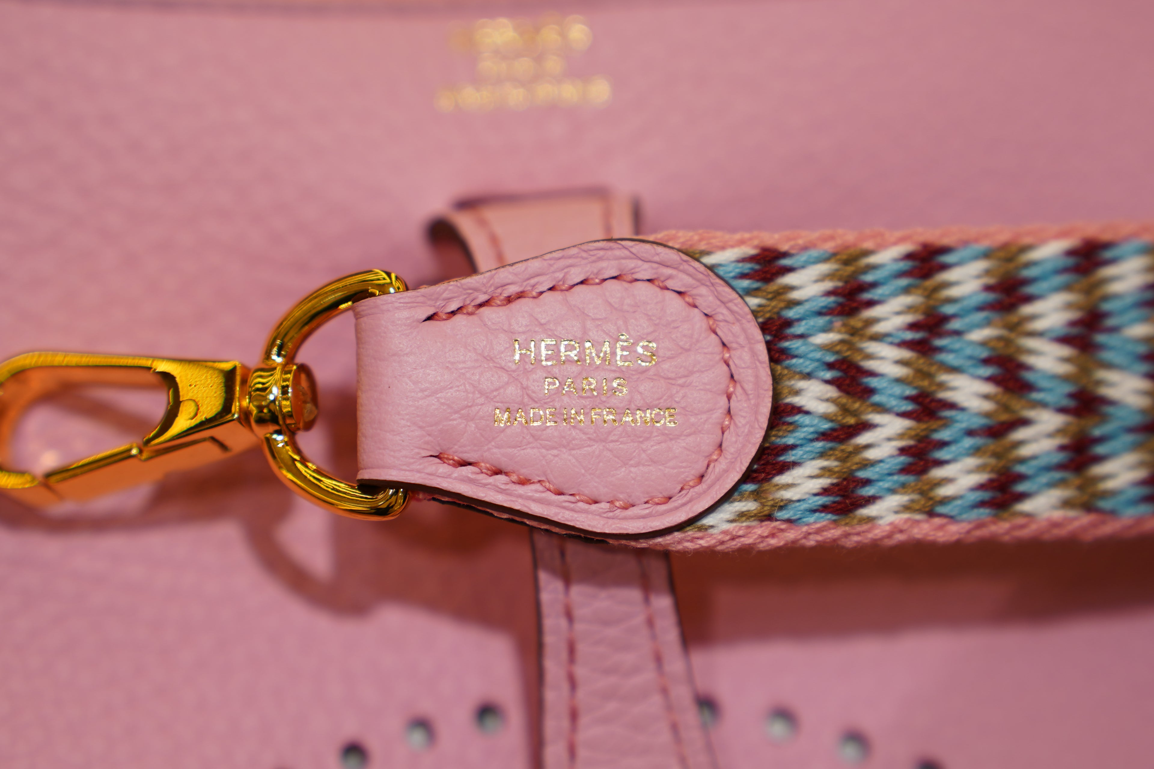 Hermes | Evelyne Small – Epsom – Pink – Gold Hardware