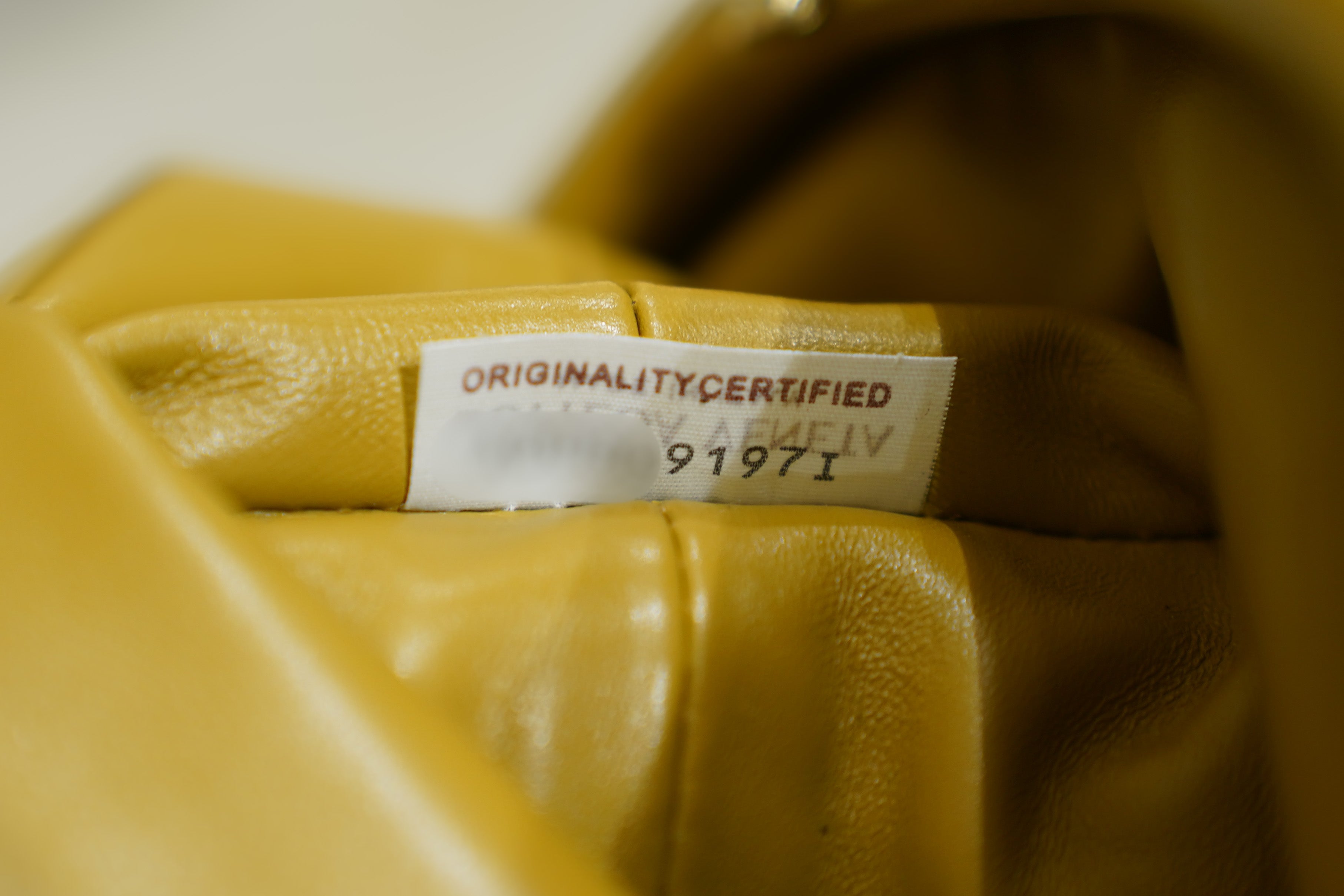 Bottega Veneta | Lauren – Intrecciato – Yellow – Gold Hardware