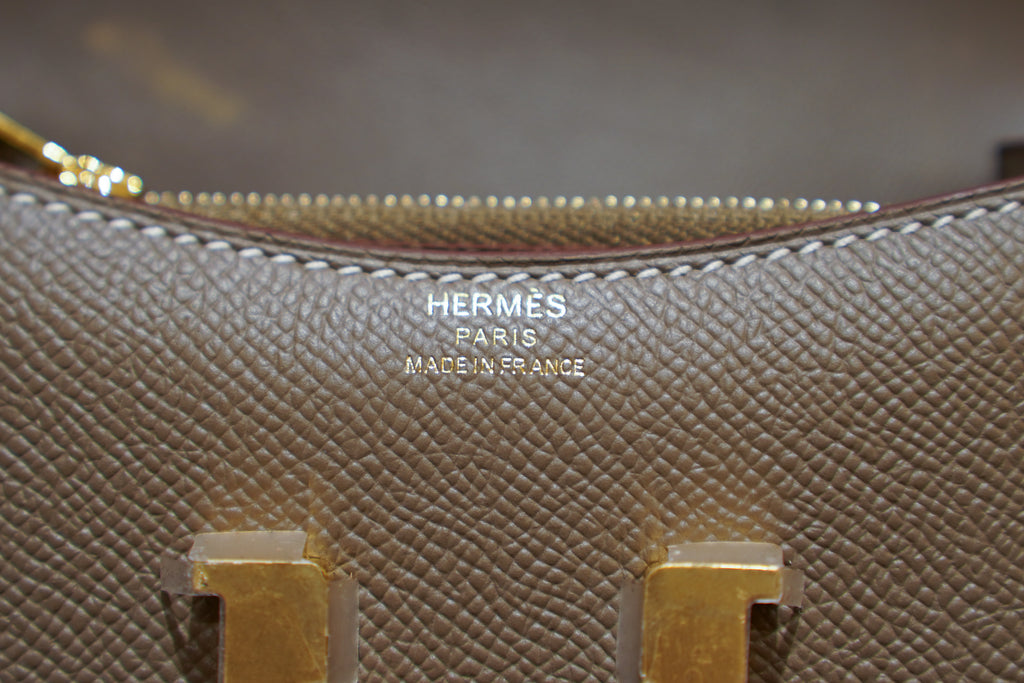 Hermes | Constance Slim Wallet – Epsom – Brown – Gold Hardware