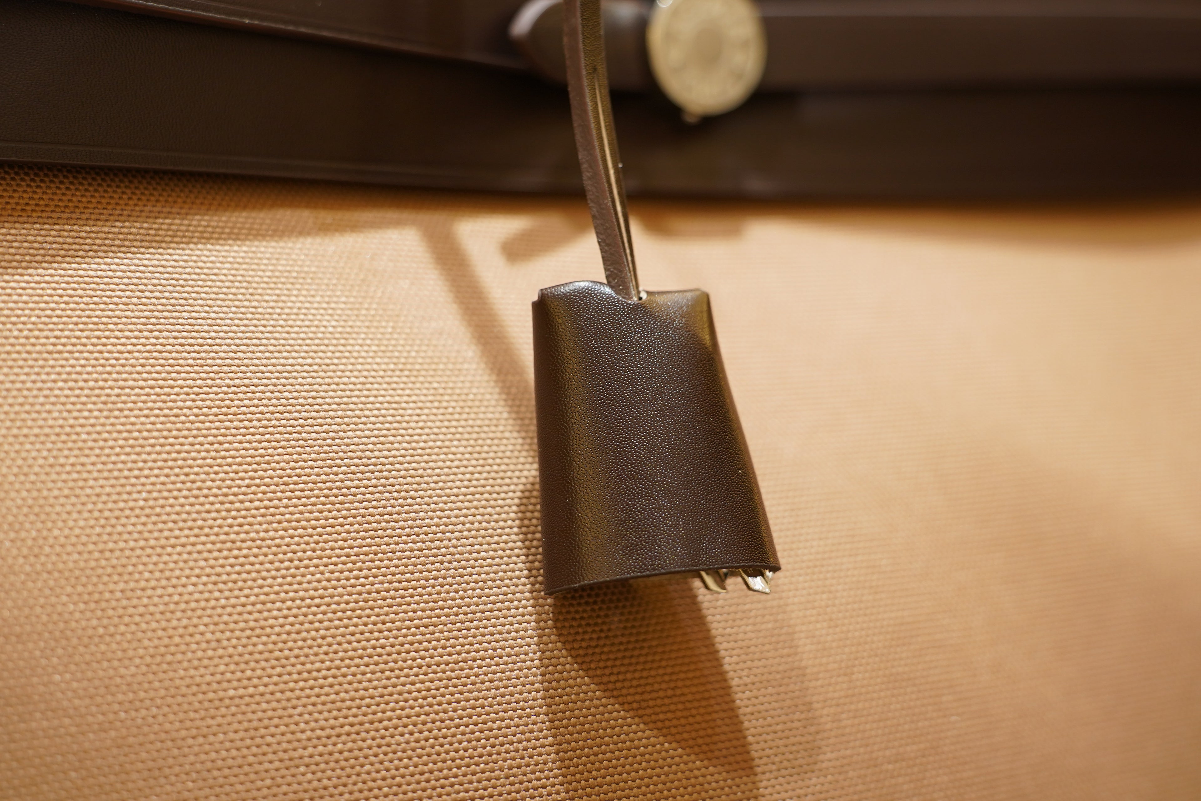 Hermes | Herbag Large – Canvas – Beige – Silver Hardware