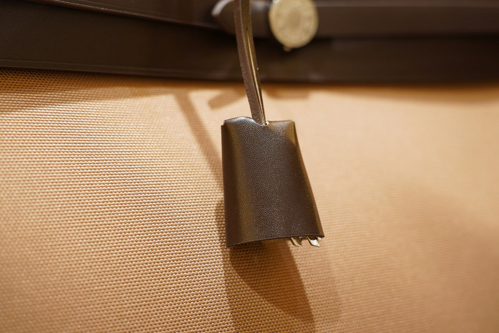 Hermes | Herbag Medium – Canvas – Beige – Silver Hardware