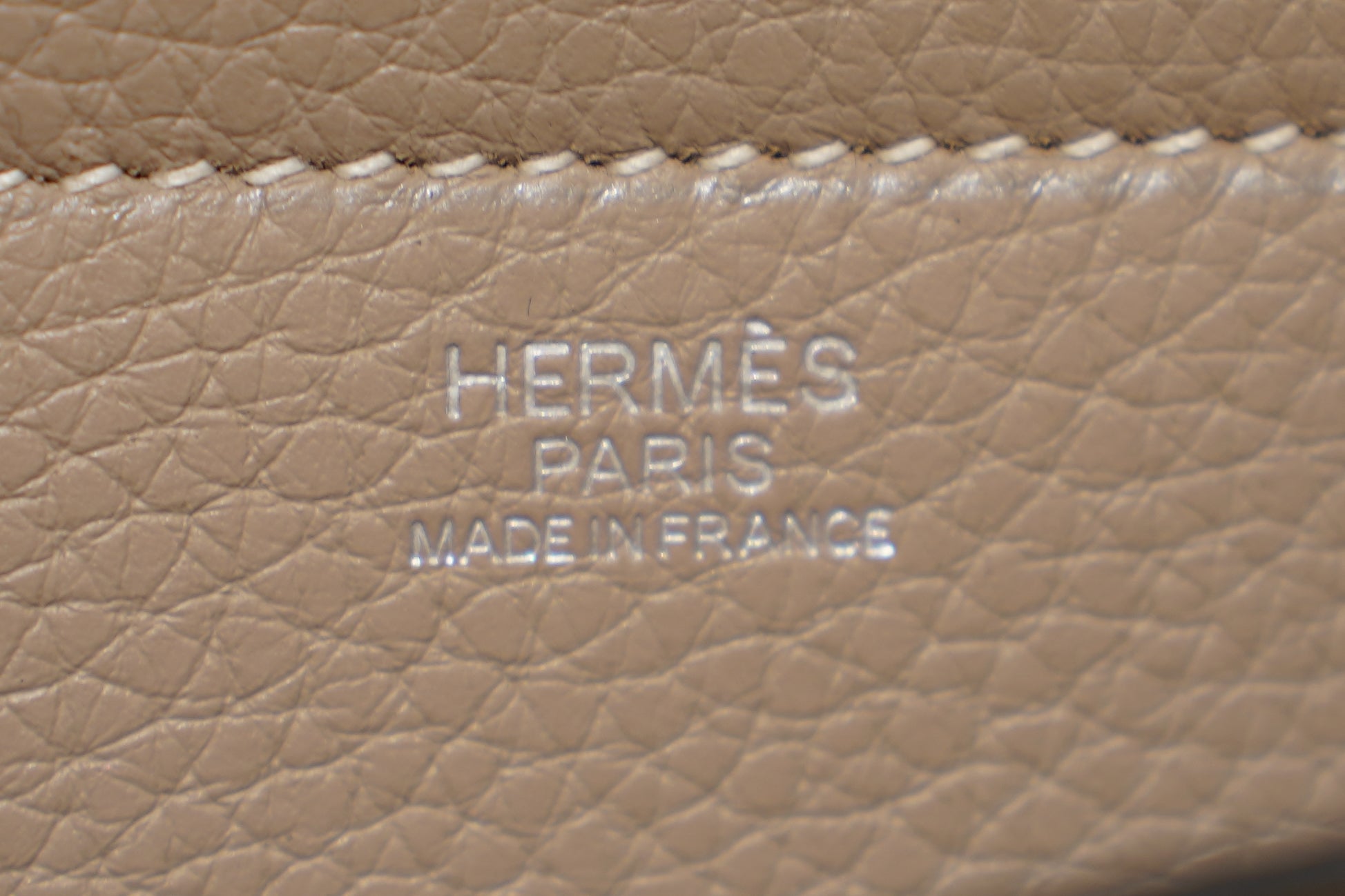 Hermes | Clemence Cabasellier 31 – Clemence – Beige – Silver Hardware