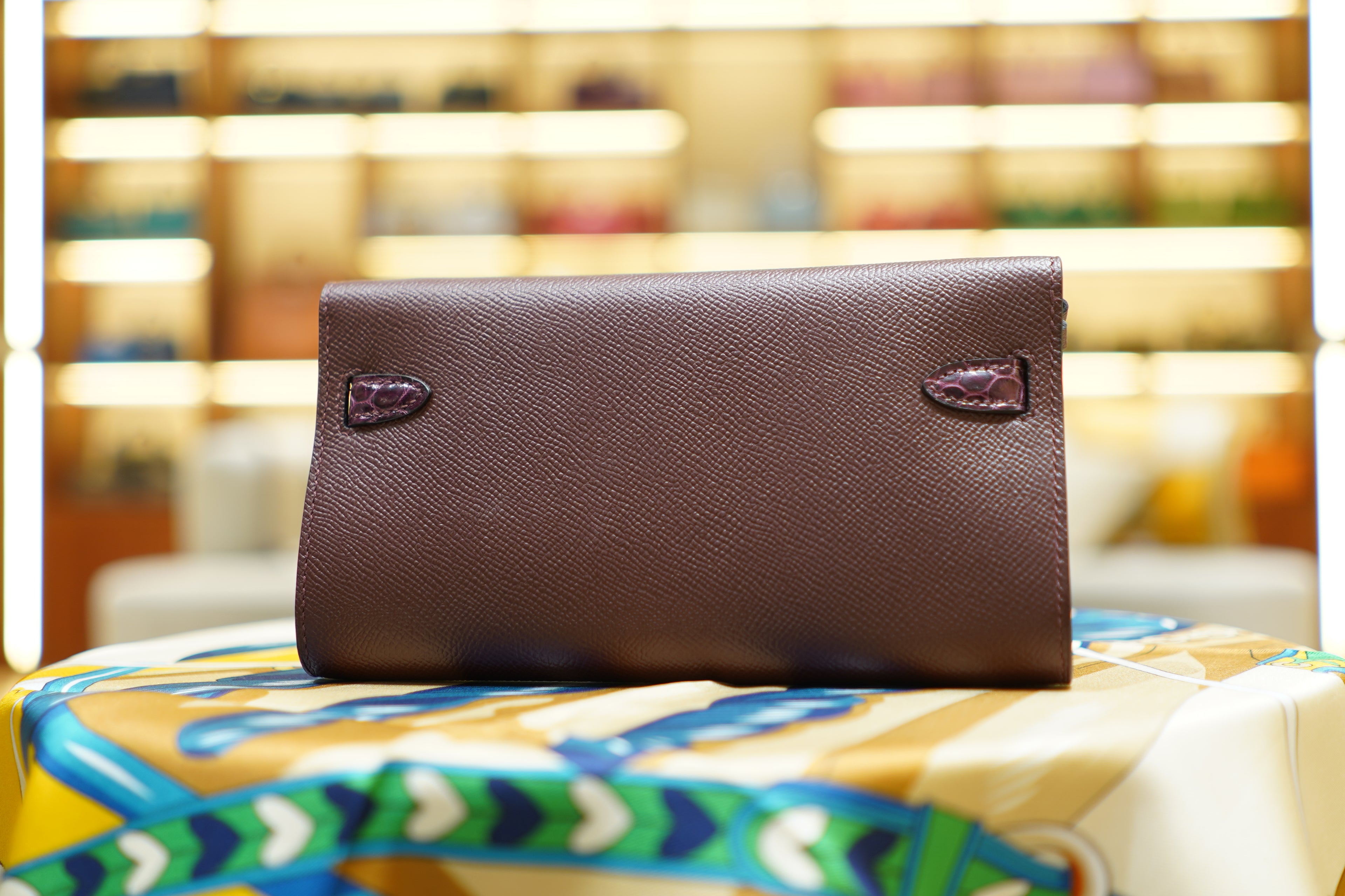 Hermes | Kelly To Go Wallet – Epsom – Brown – Gold Hardware