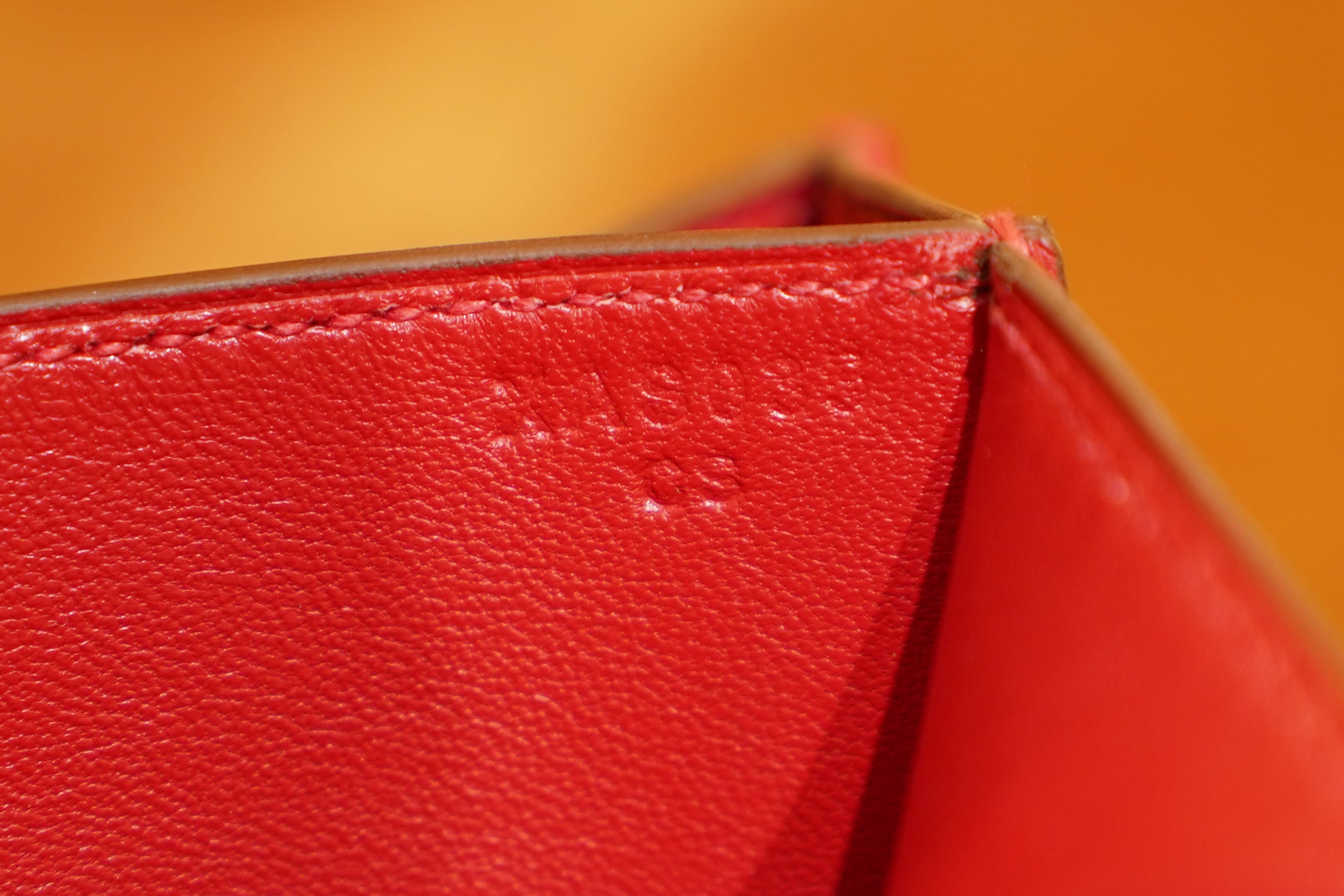 Hermes | Constance – Epsom – Red – Gold Hardware