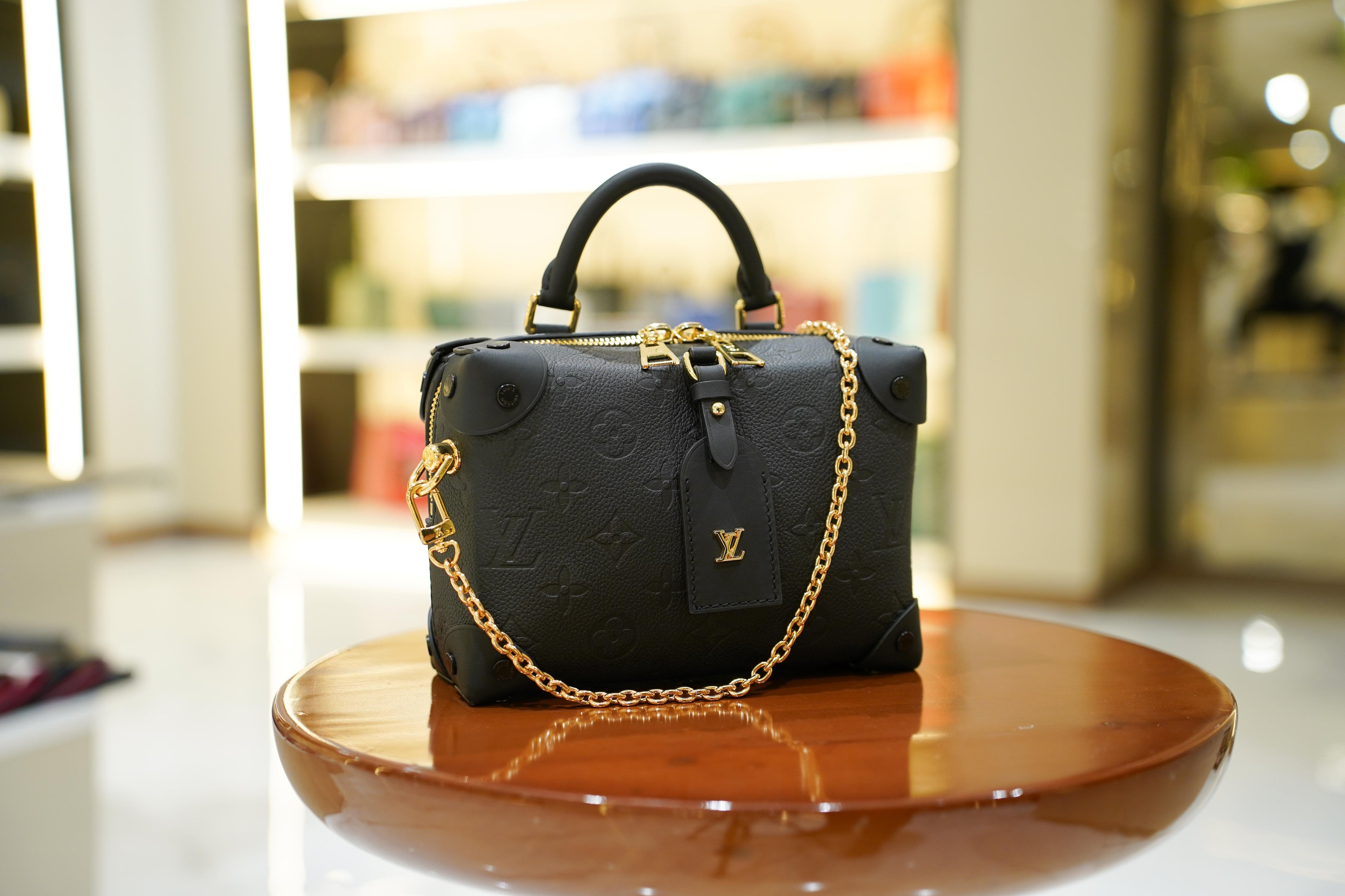 Louis Vuitton | Petite Malle – Monogram Empreinte – Black – Gold Hardware