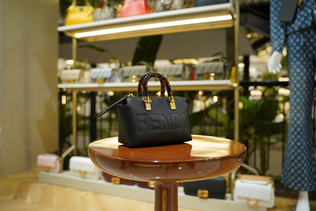 Fendi | By The Way Bag – Leather – Black – Gold Hardware