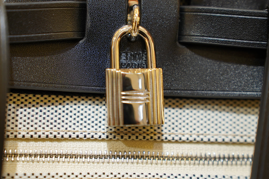 Hermes | Herbag Backpack – Canvas – Beige – Silver Hardware