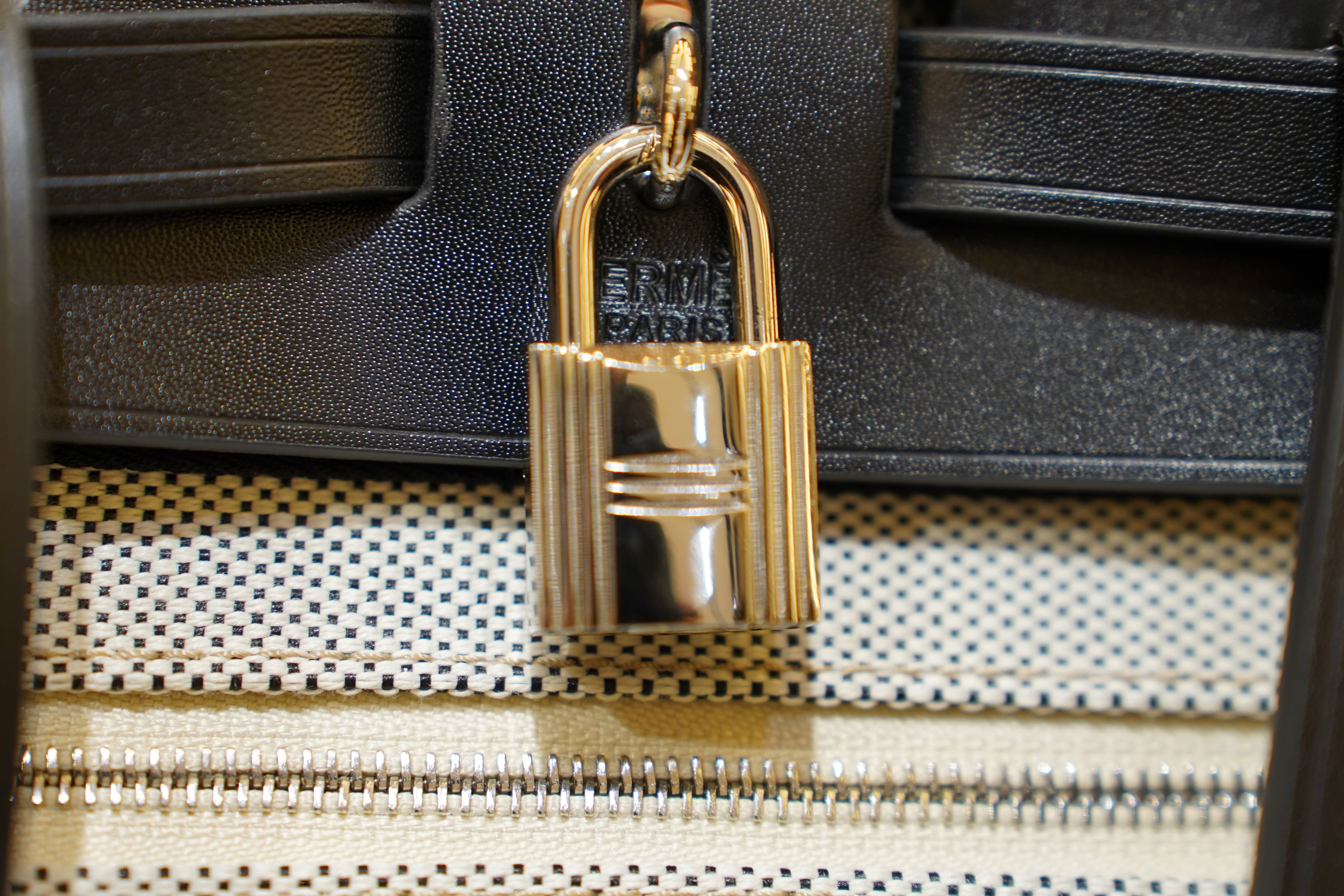 Hermes | Herbag Backpack – Canvas – Beige – Silver Hardware