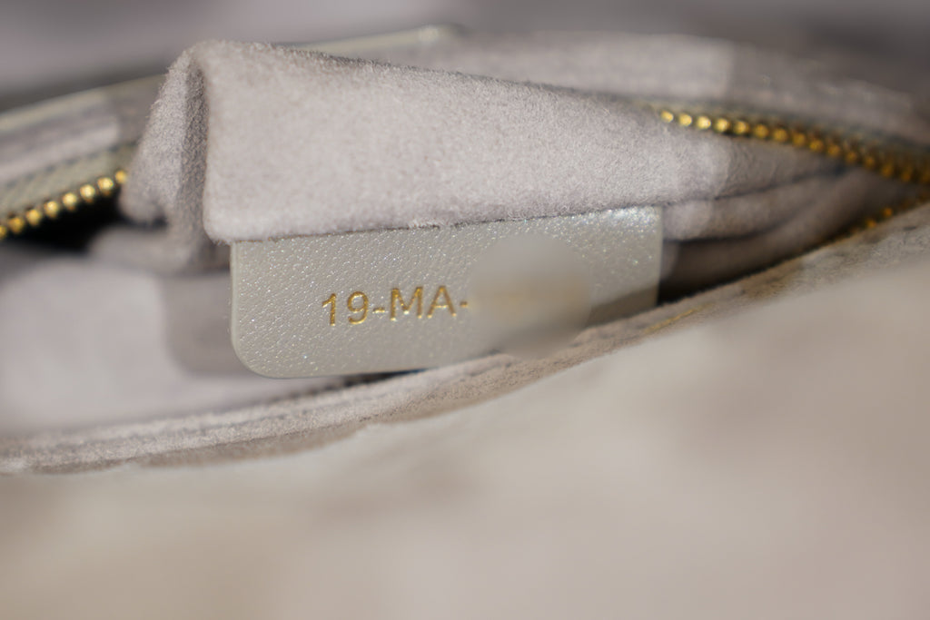 Dior | Lady Dior – Lambskin – Gray – Gold Hardware