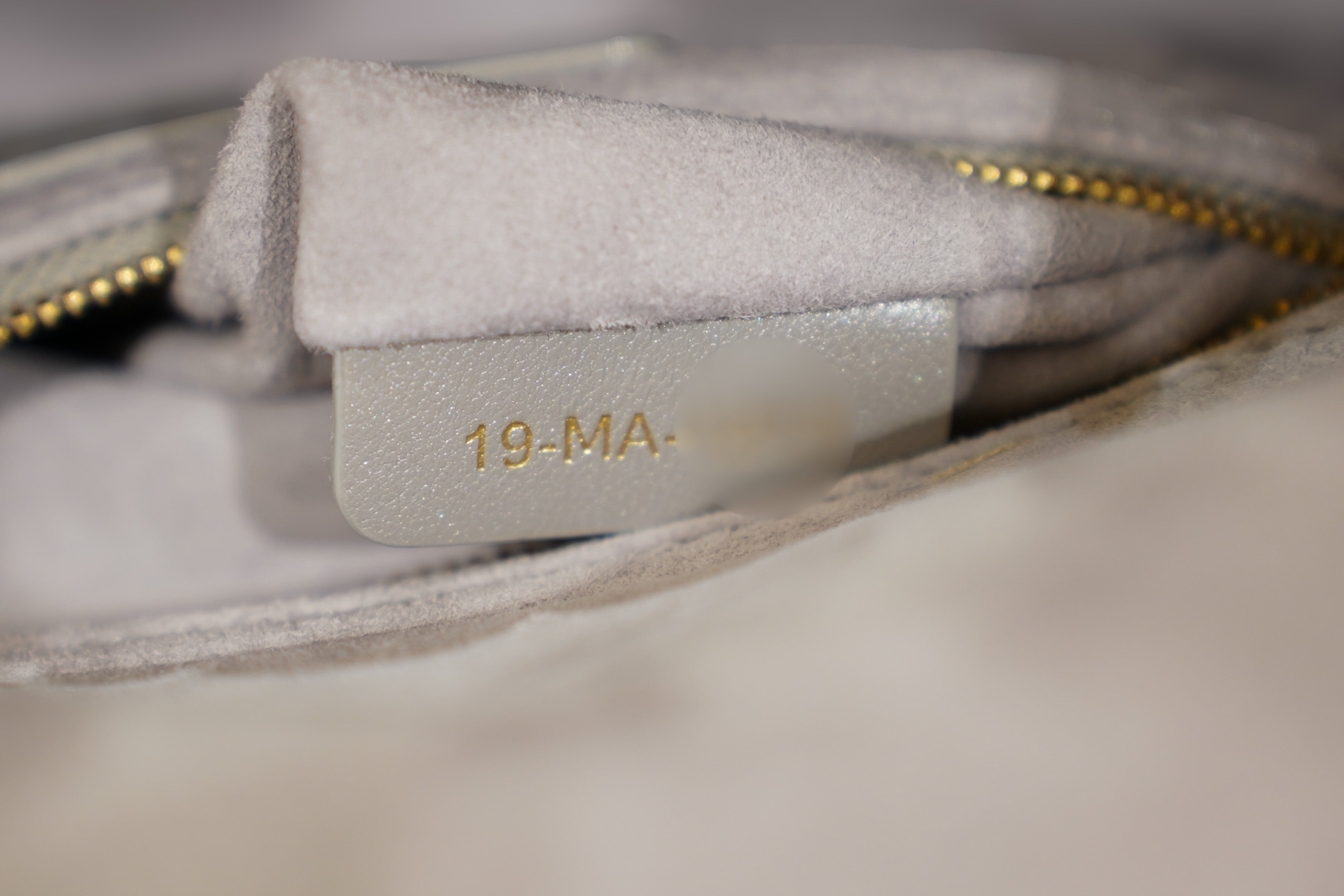 Dior | Lady Dior – Lambskin – Gray – Gold Hardware