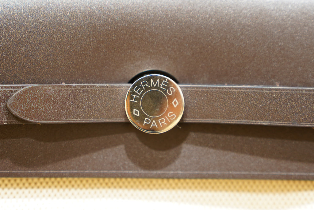 Hermes | Herbag Mini – Canvas – Beige – Gold Hardware