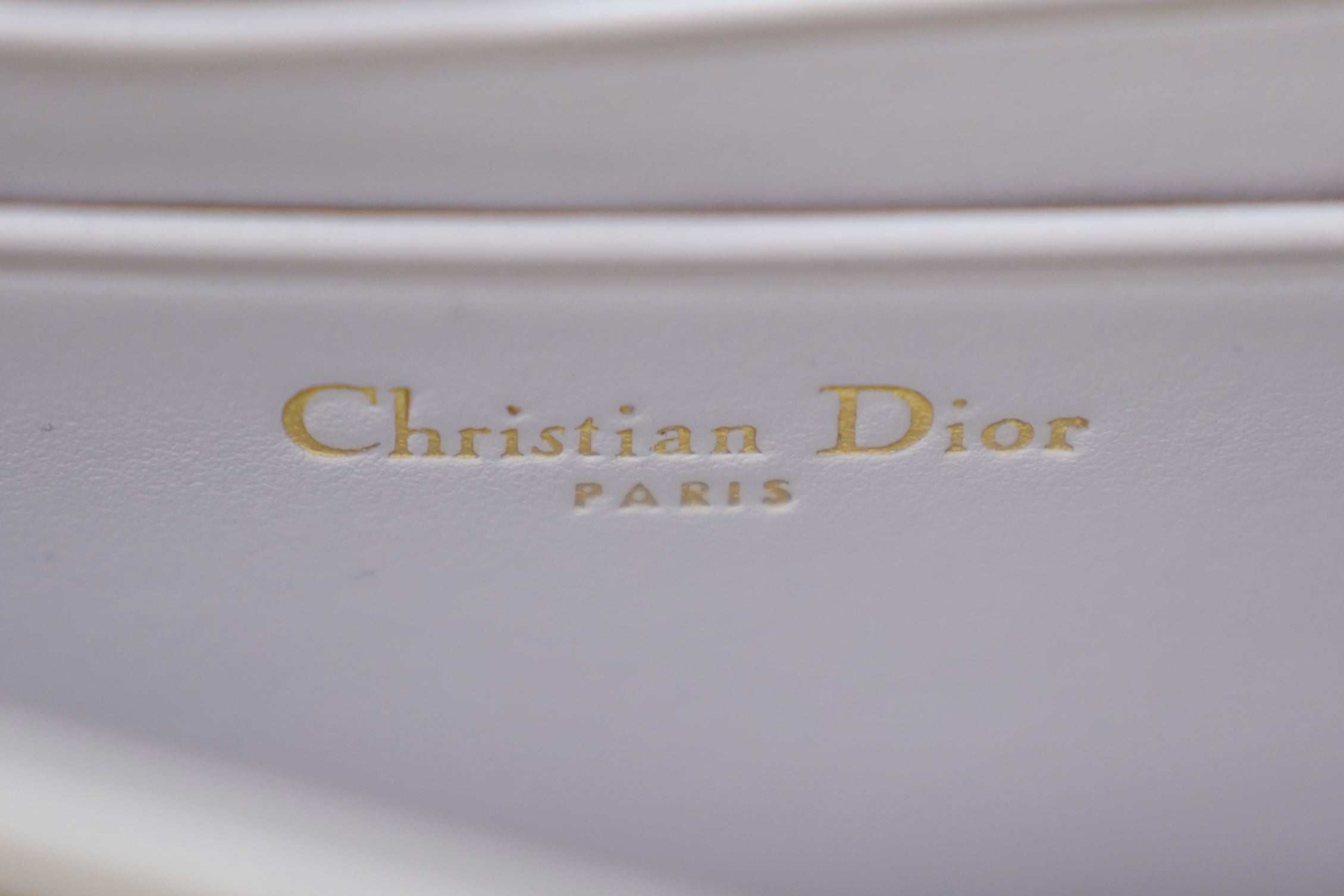 Dior | My Dior Mini Bag – Lambskin – Gray – Gold Hardware