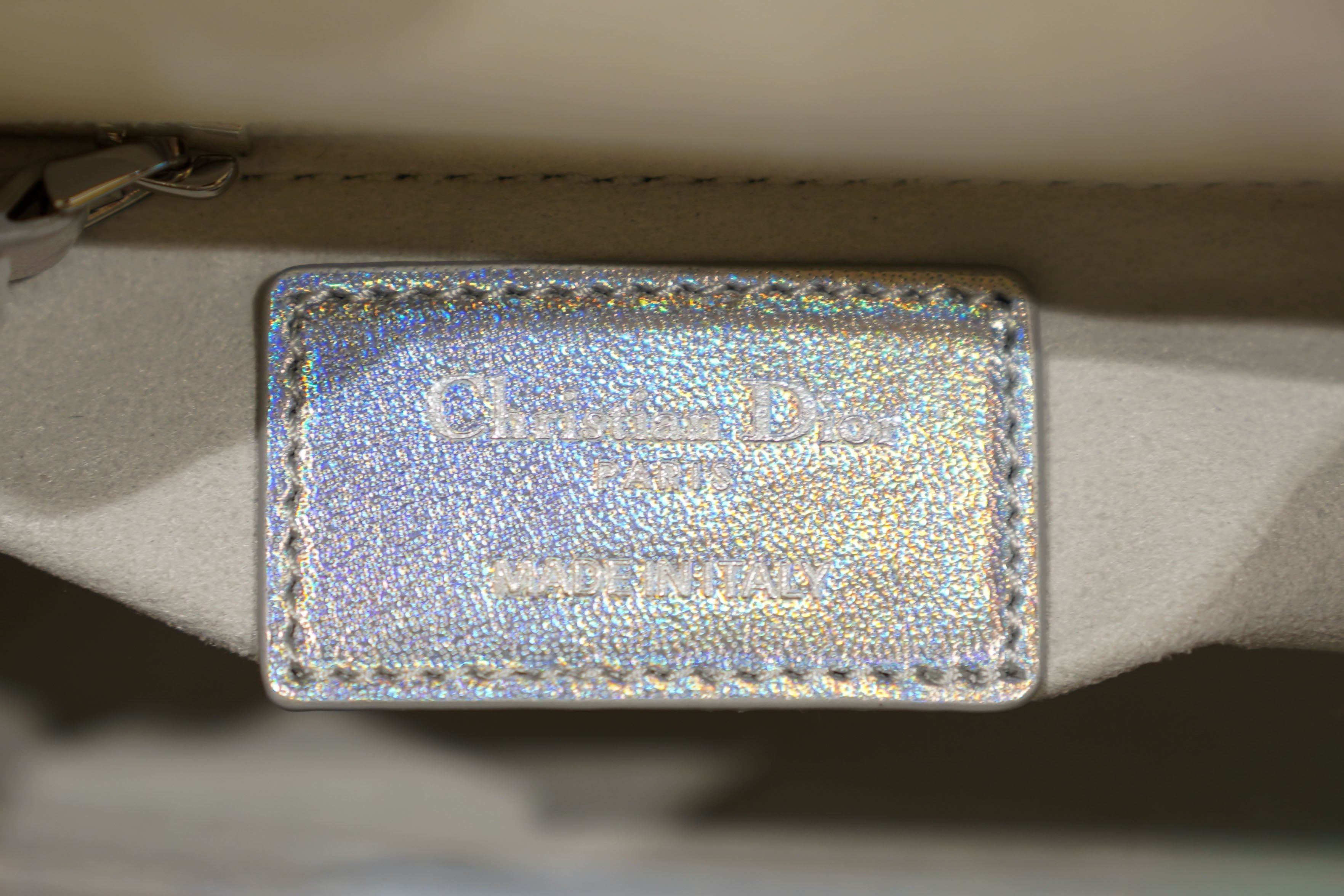 Dior | Lady Dior (Small) – Lambskin – Silver – Silver Hardware