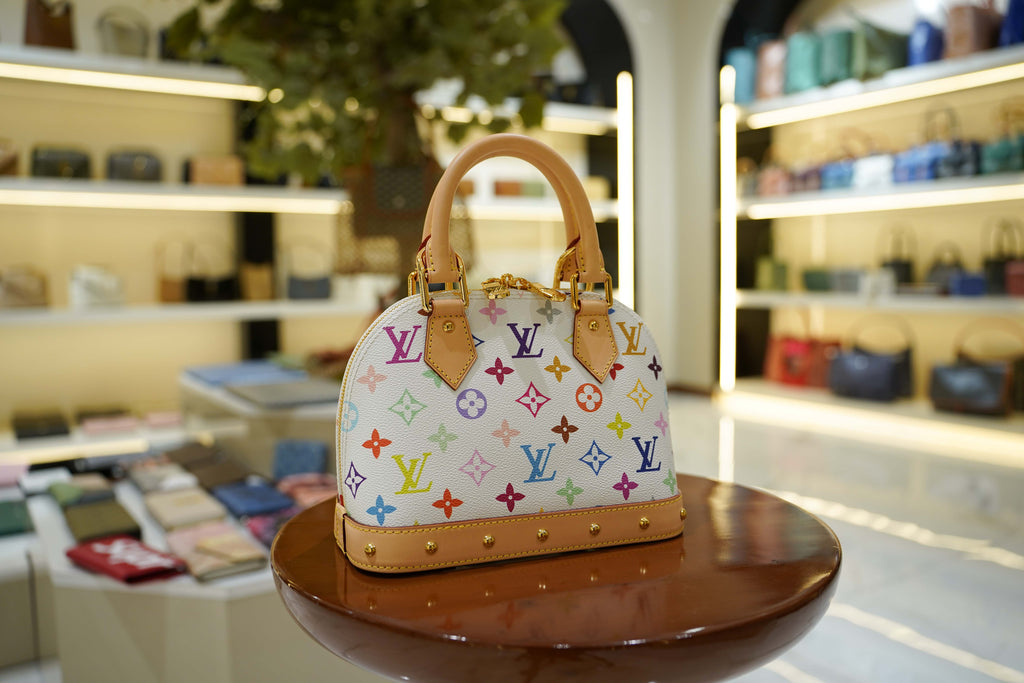 Louis Vuitton | Alma – Canvas – Multicolor – Gold Hardware